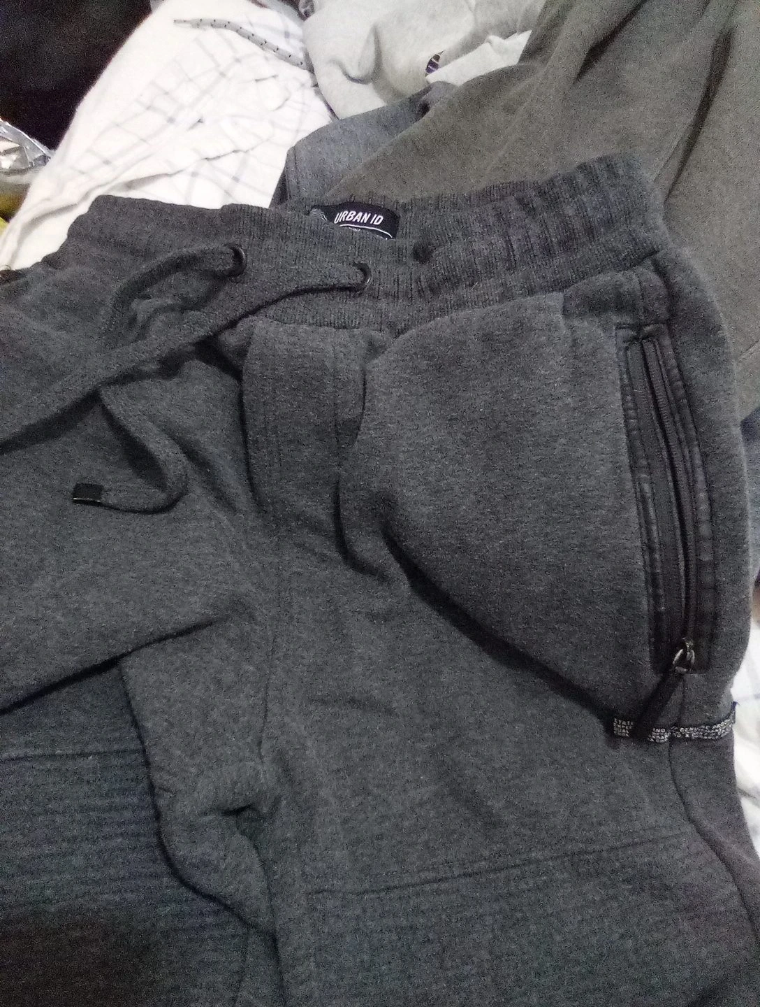 URBAN ID Grey Jogger Pants