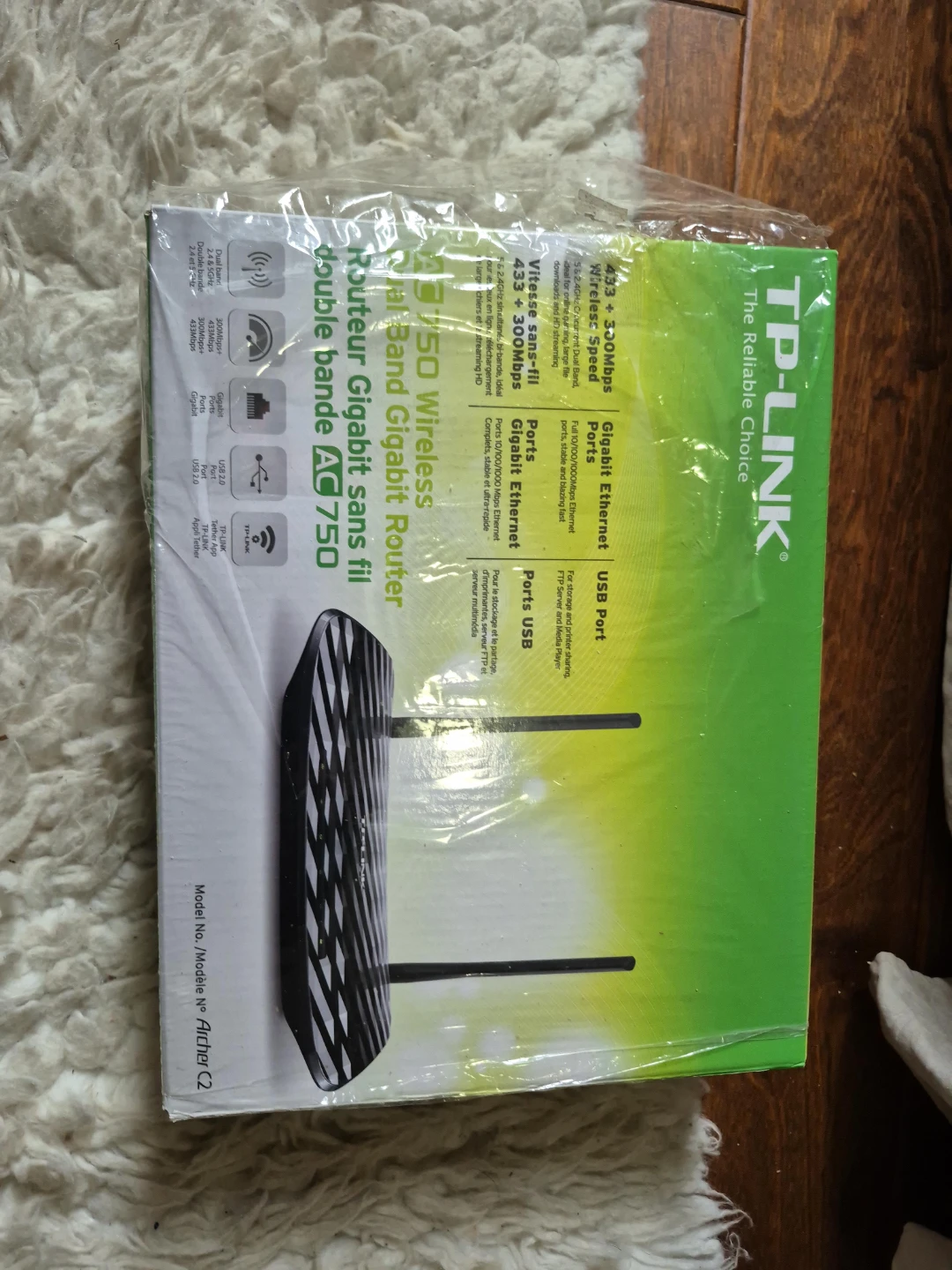 TP-Link AC750 Wireless Dual Band Gigabit Router