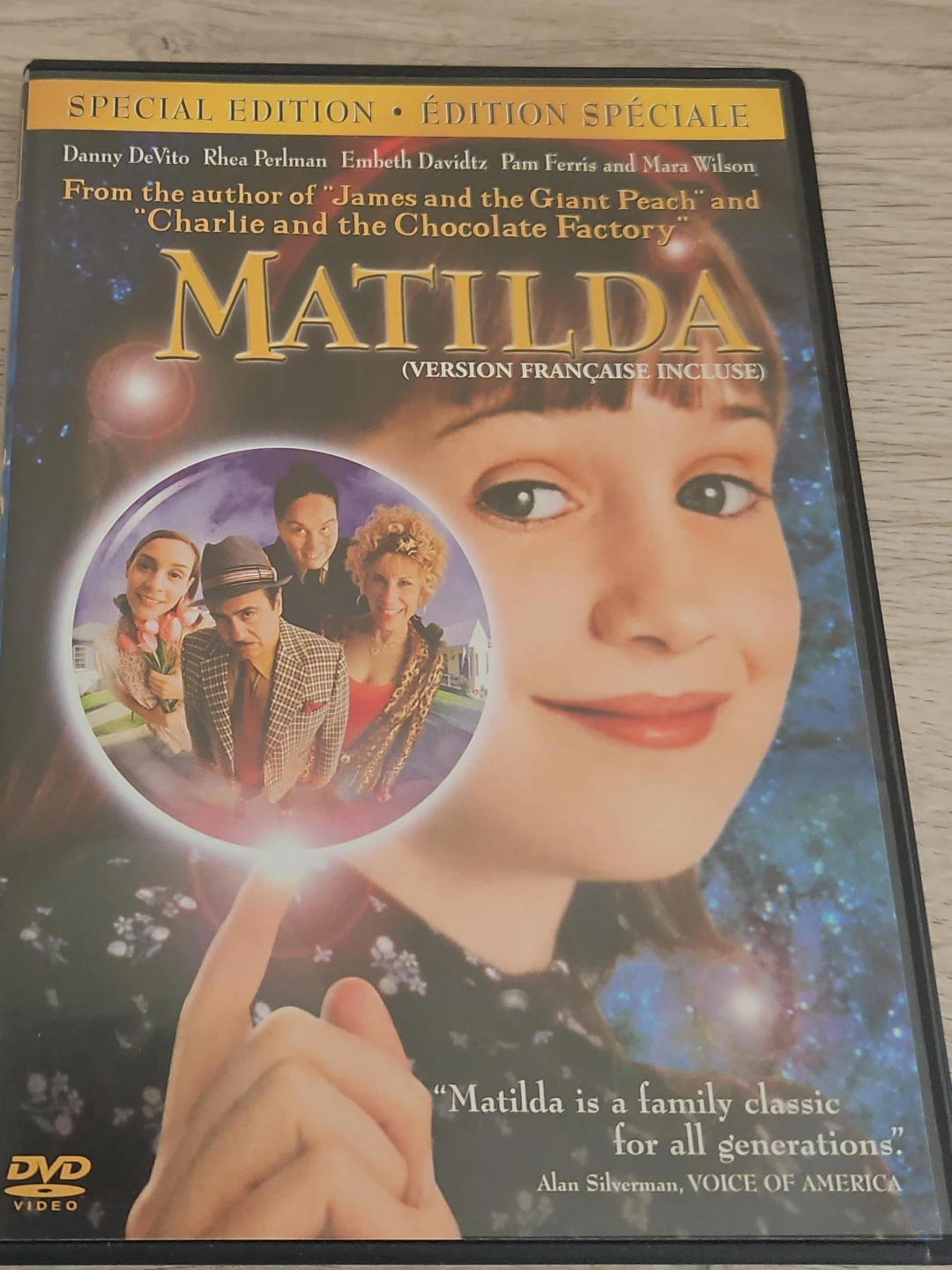 Matilda Special Edition DVD