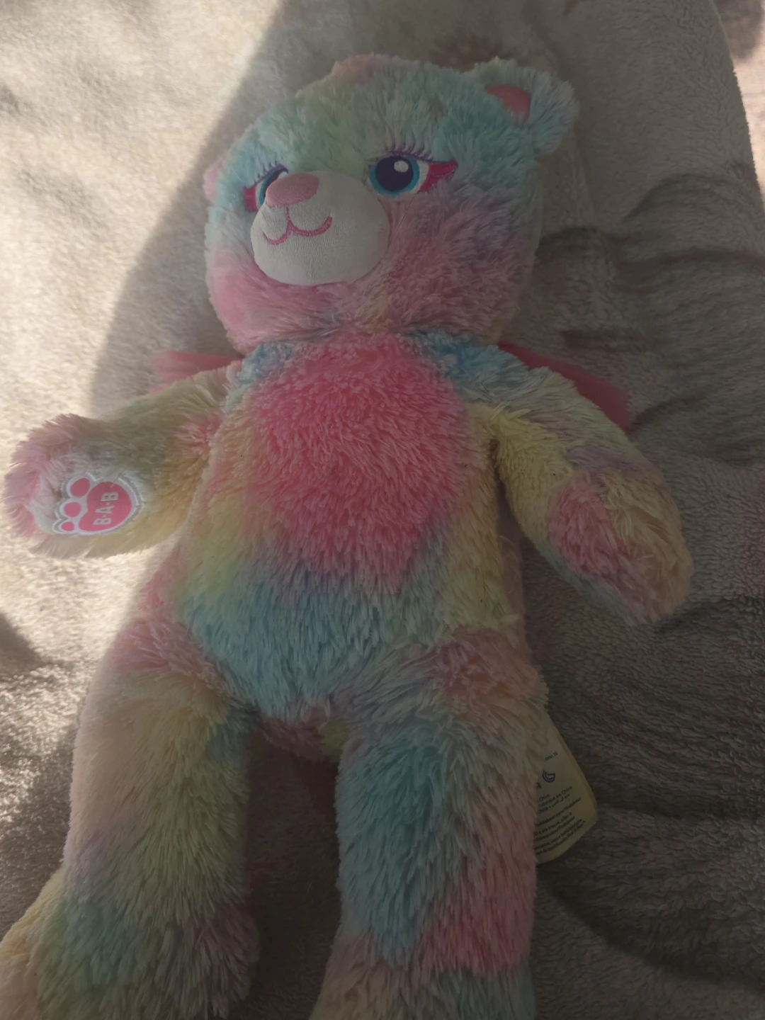Build-A-Bear Rainbow Stuffed Animal