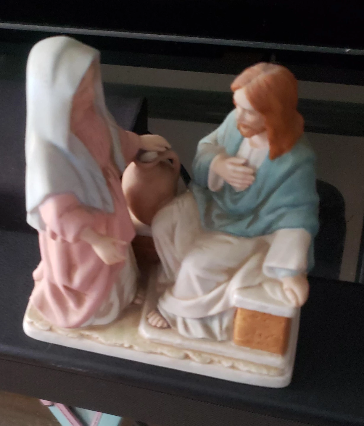 Jesus and Mary figurine