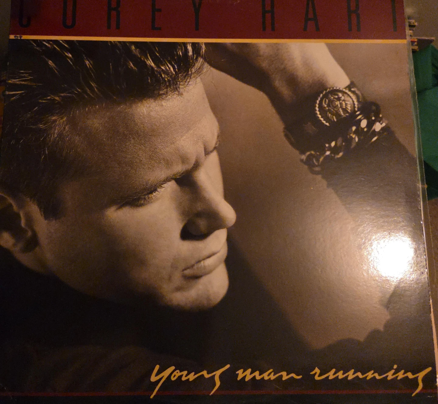Corey Hart Young Man Running Vinyl Record