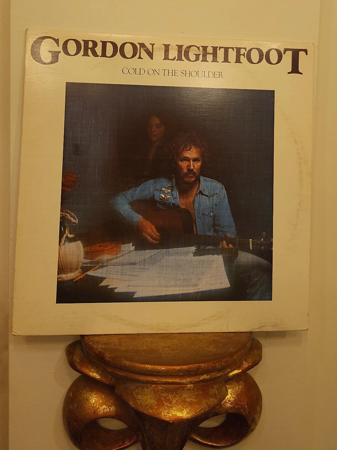 Gordon Lightfoot Cold on the Shoulder Vinyl Record