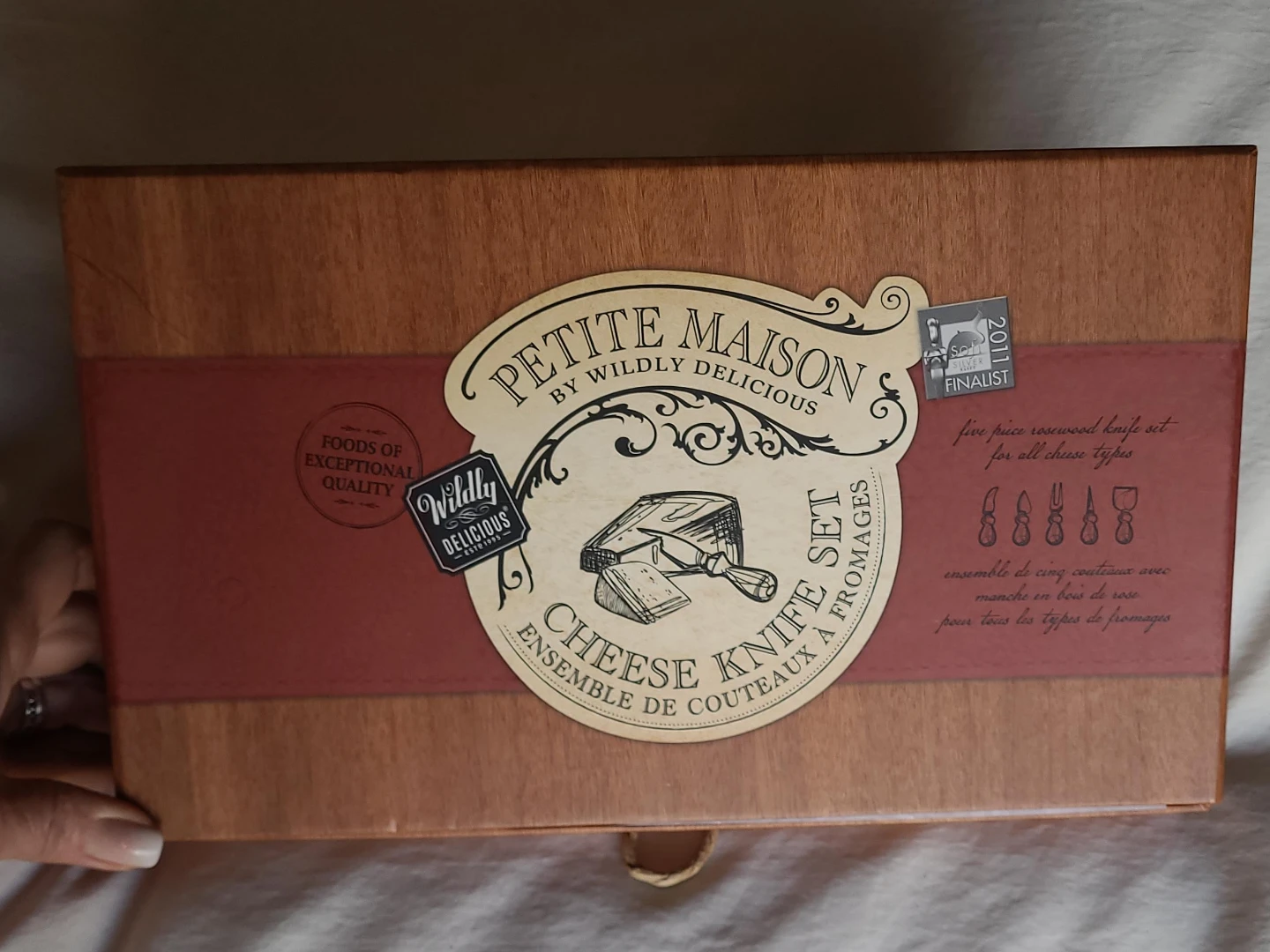 🏆Petite Maison 5-Piece Rosewood Cheese Knife Set🏆 - photo 2