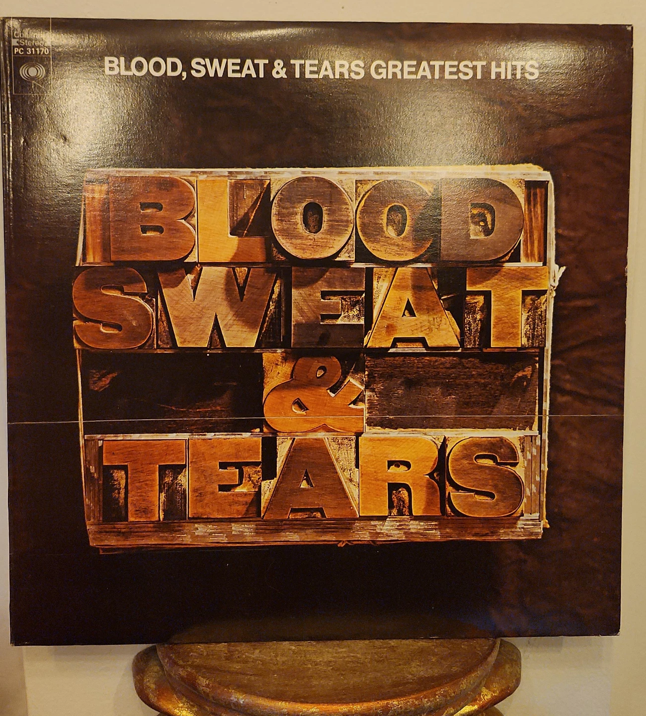Blood, Sweat & Tears Greatest Hits Vinyl Record