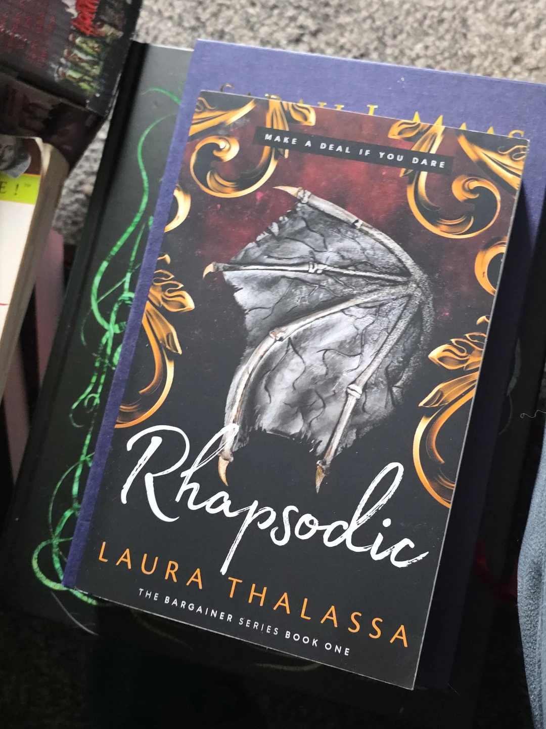 Rhapsodic by Laura Thalassa (The Bargainer Series Book One)