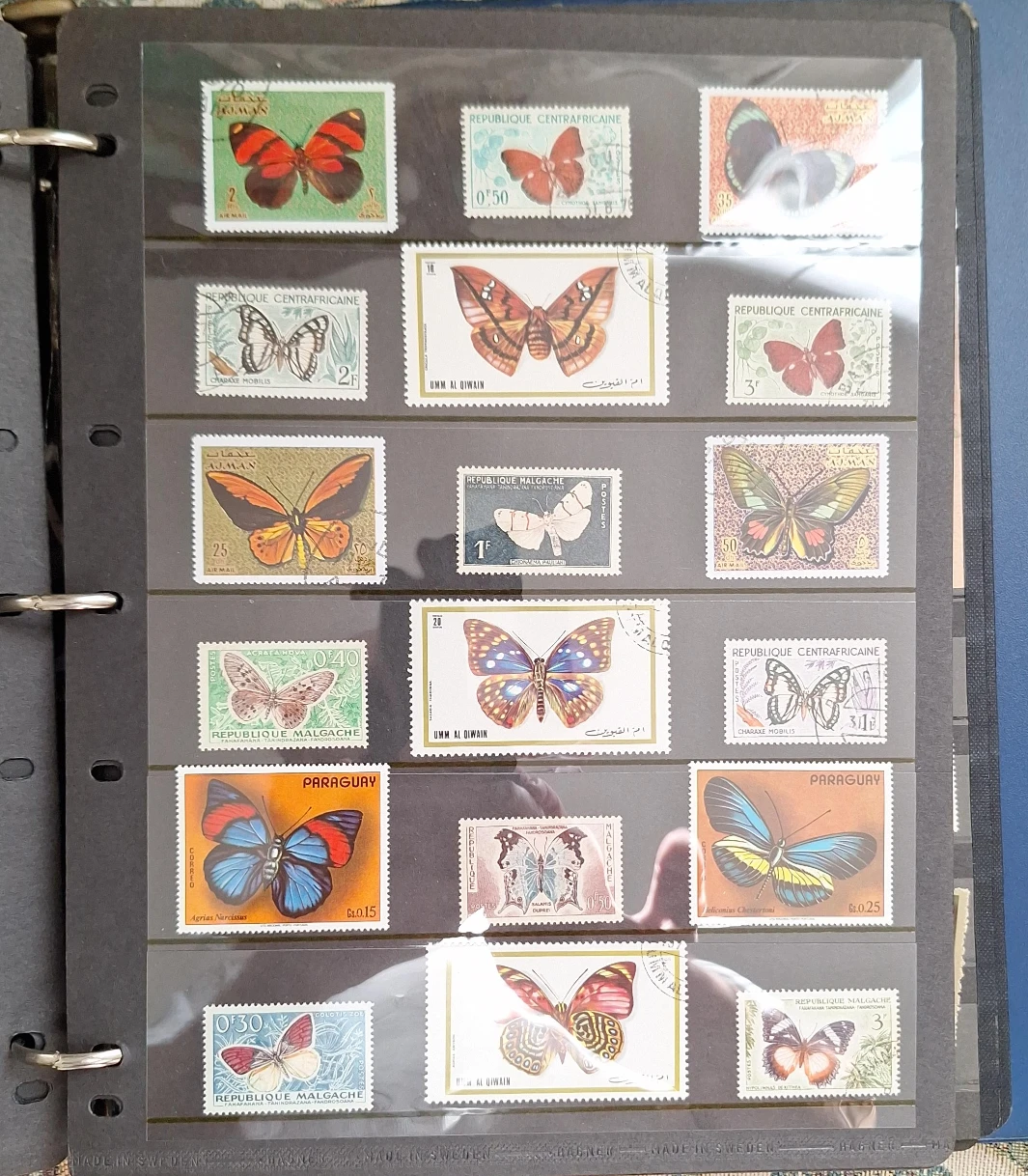 Collection of Butterfly Stamps