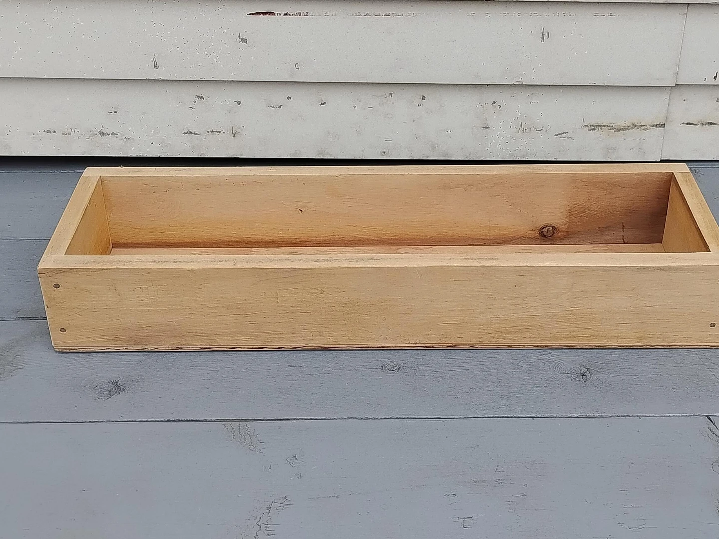 Wooden Rectangular Planter Box