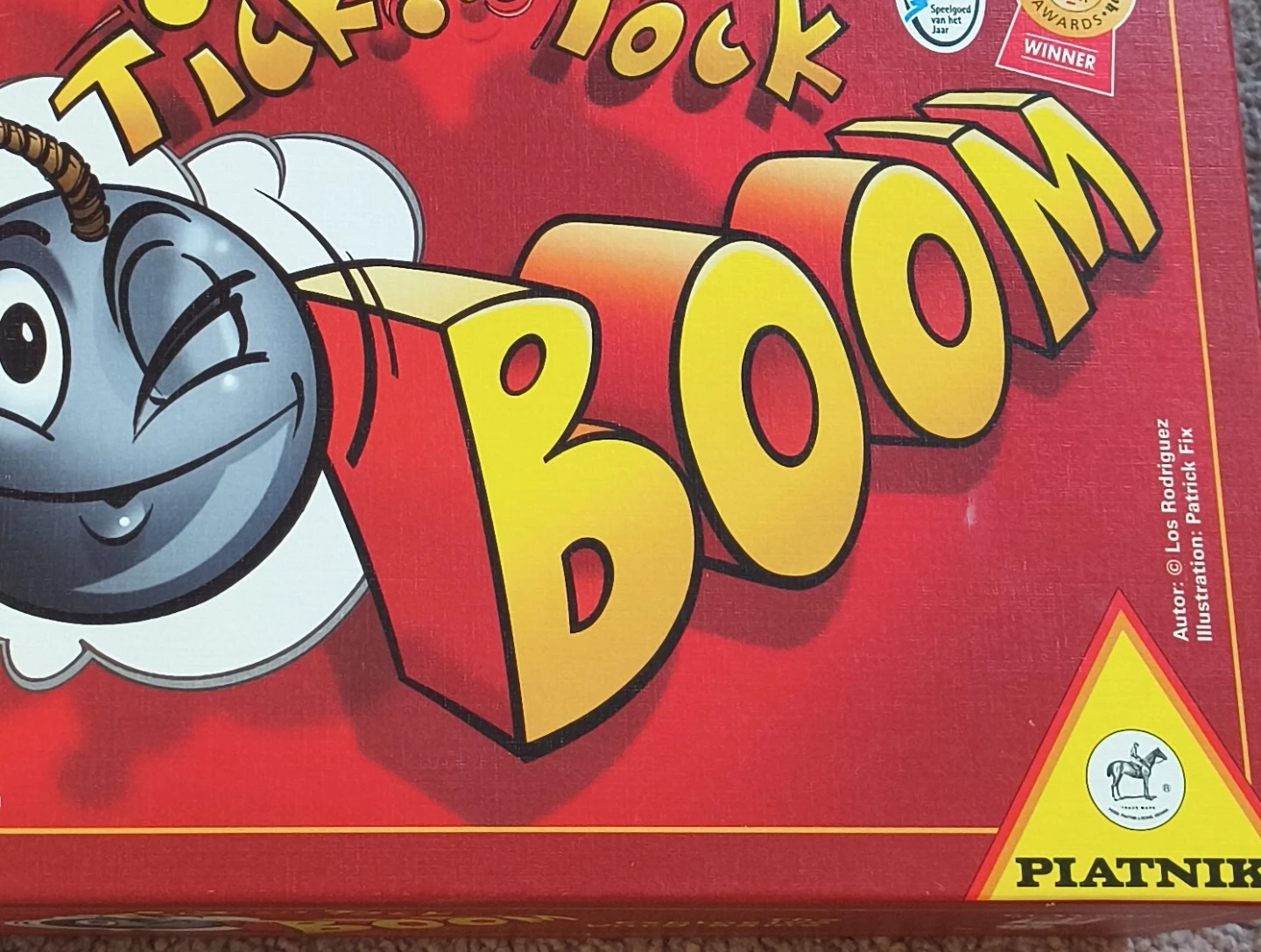 Tick Tock Boom Board Game