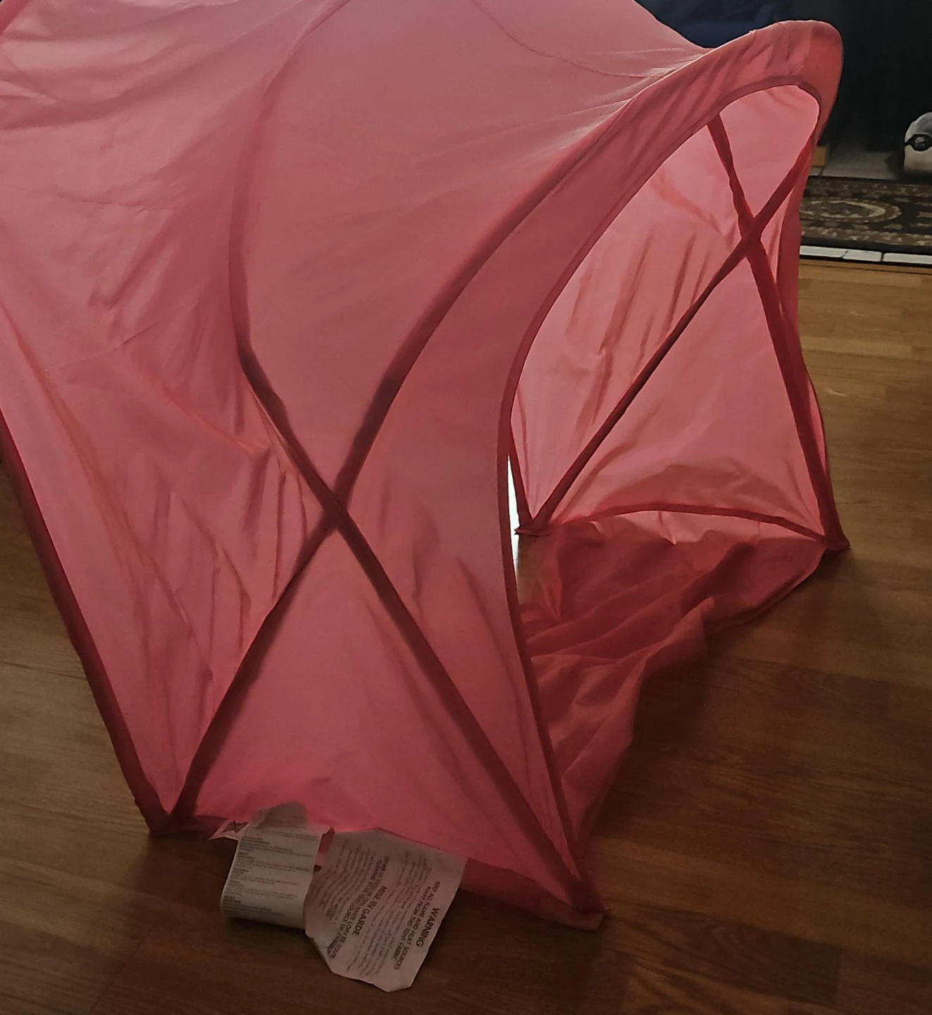 Pink Play Tent / Bed Canopy
