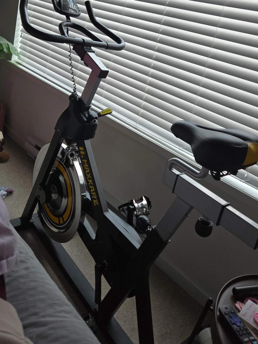 MAXXKARE Stationary Spin Bike
