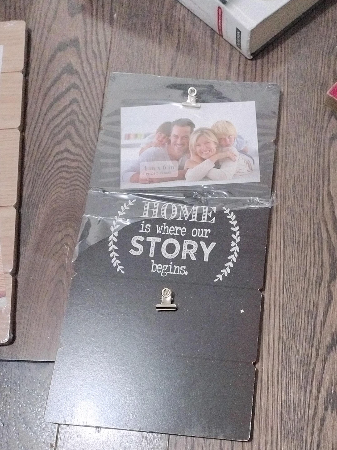 Home is Where Our Story Begins Photo Frame