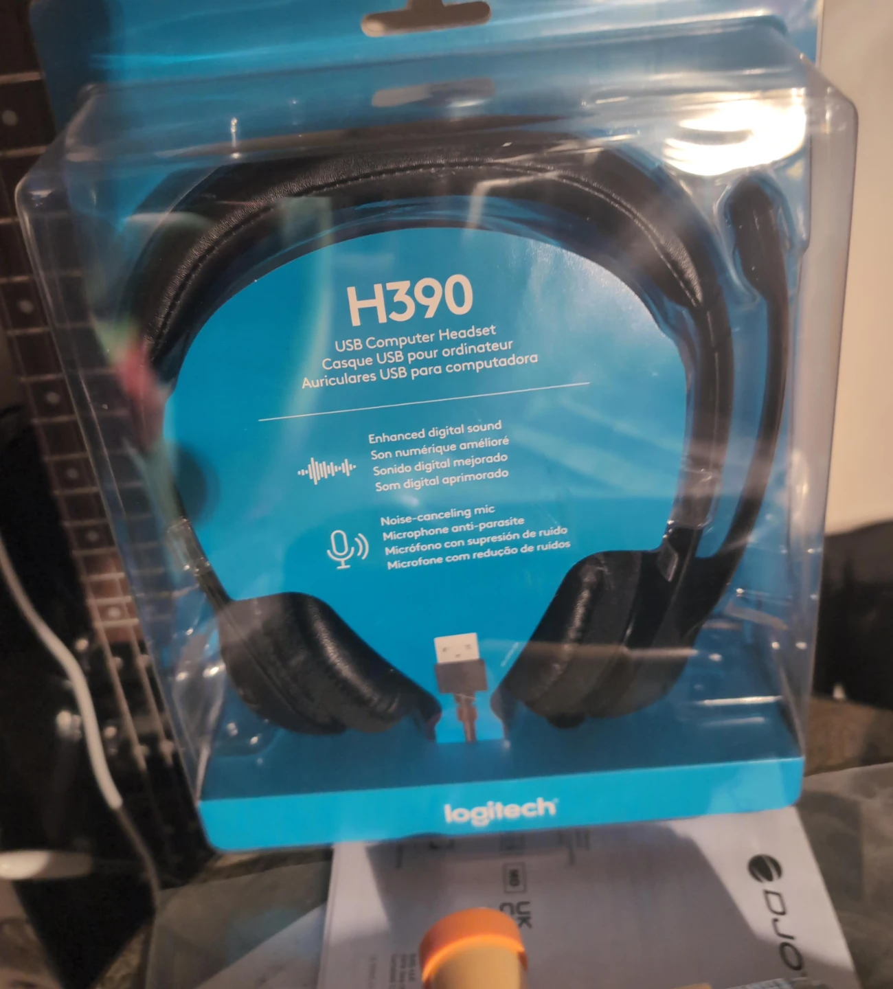 Logitech H390 USB Computer Headset - photo 3