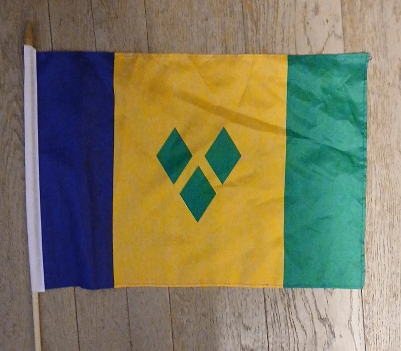 Saint Vincent and the Grenadines Handheld Flag