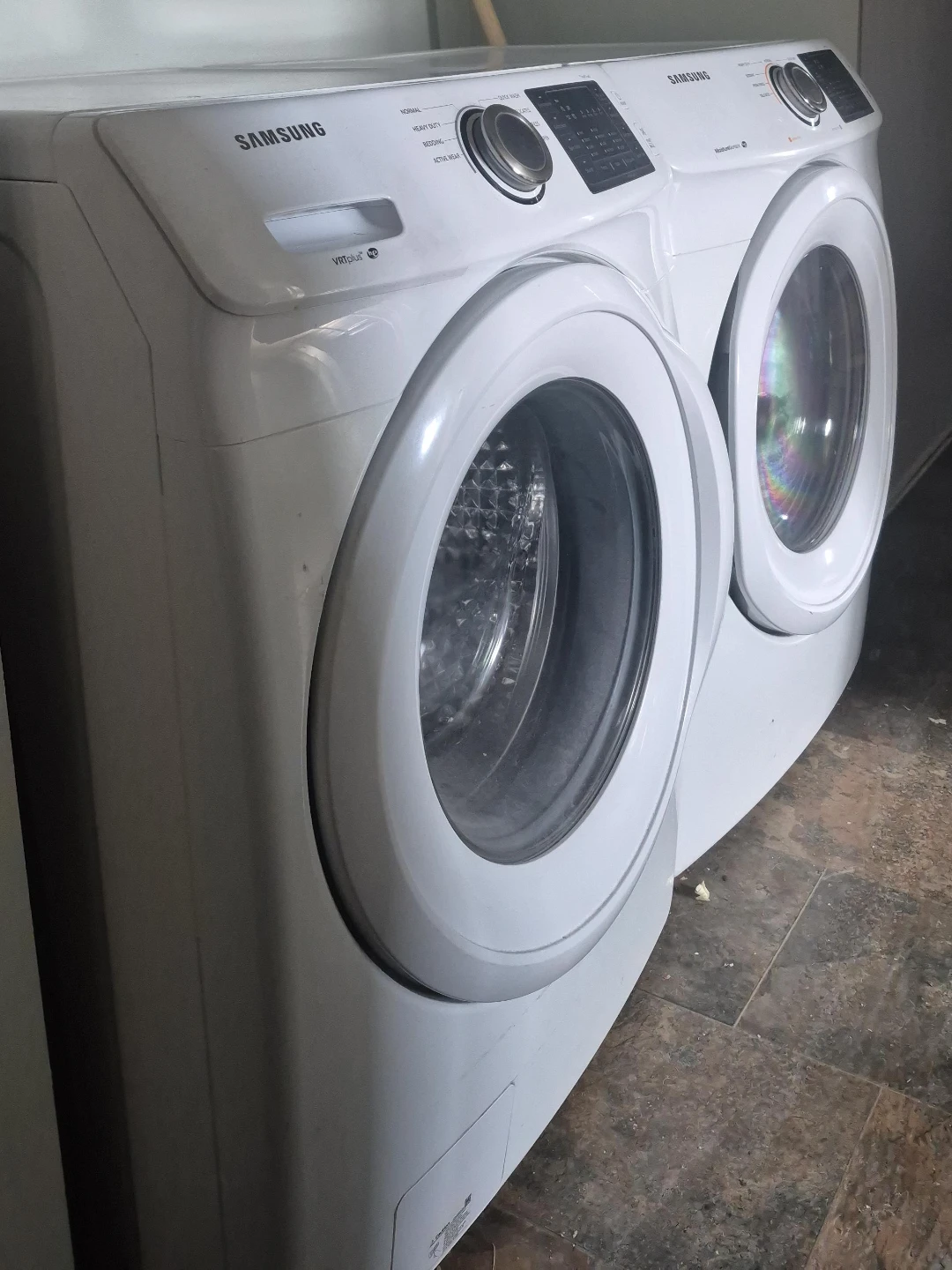 Samsung Front Load Washer and Dryer Set