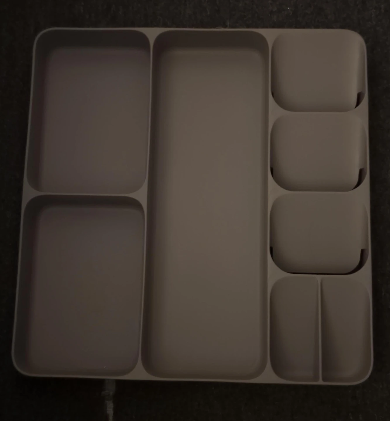 Joseph Joseph Grey Multi-Compartment Drawer Organizer Tray