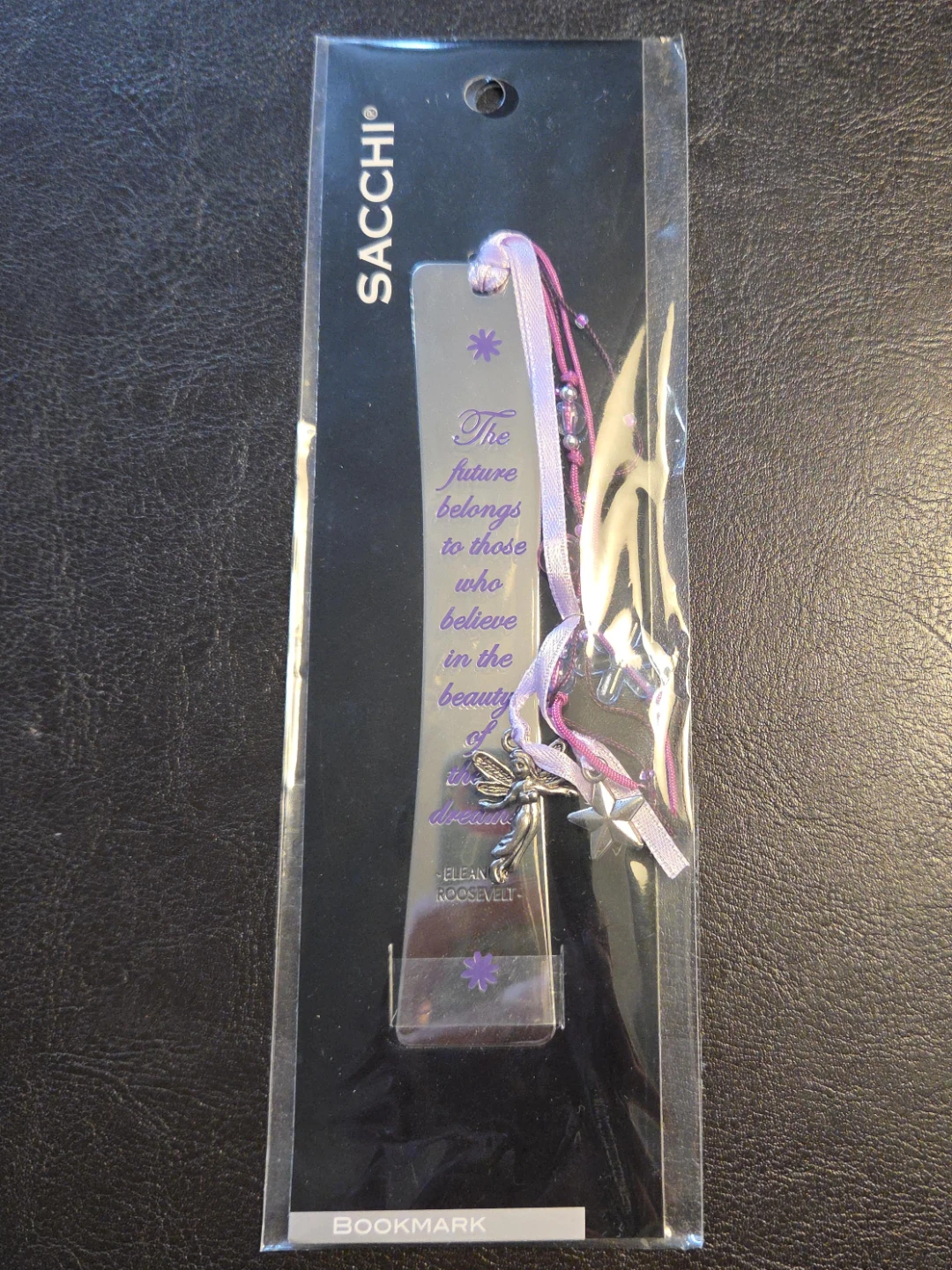 Sacchi Bookmark Eleanor Roosevelt Quote