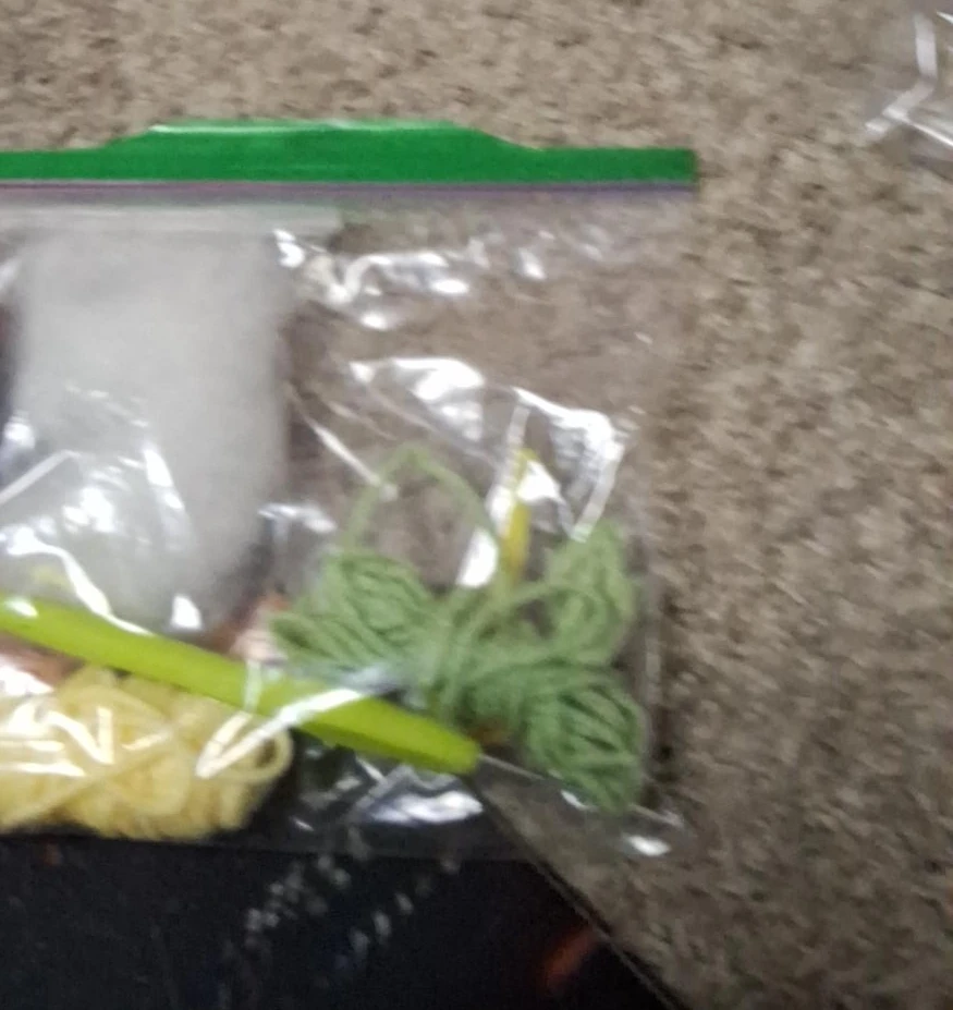 Crochet Kit with Yarn and Stuffing