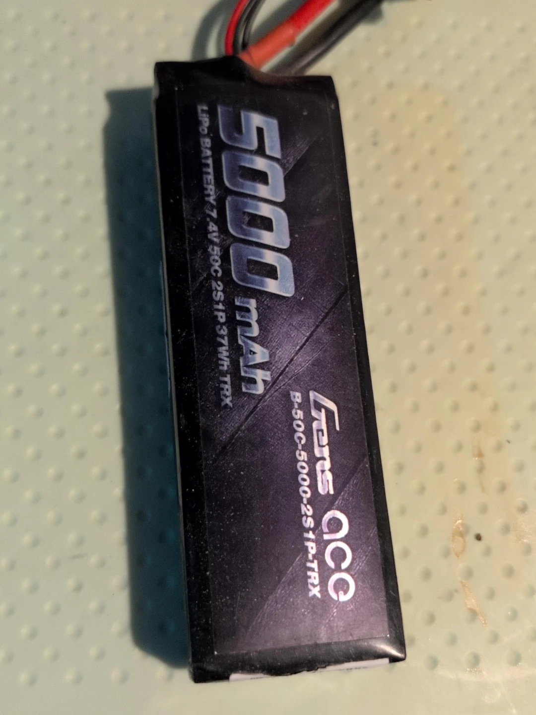 Gens Ace 5000mAh LiPo Battery 7.4V 50C