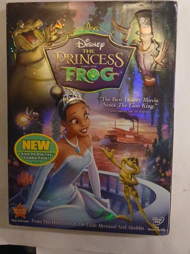 Disney The Princess and the Frog DVD