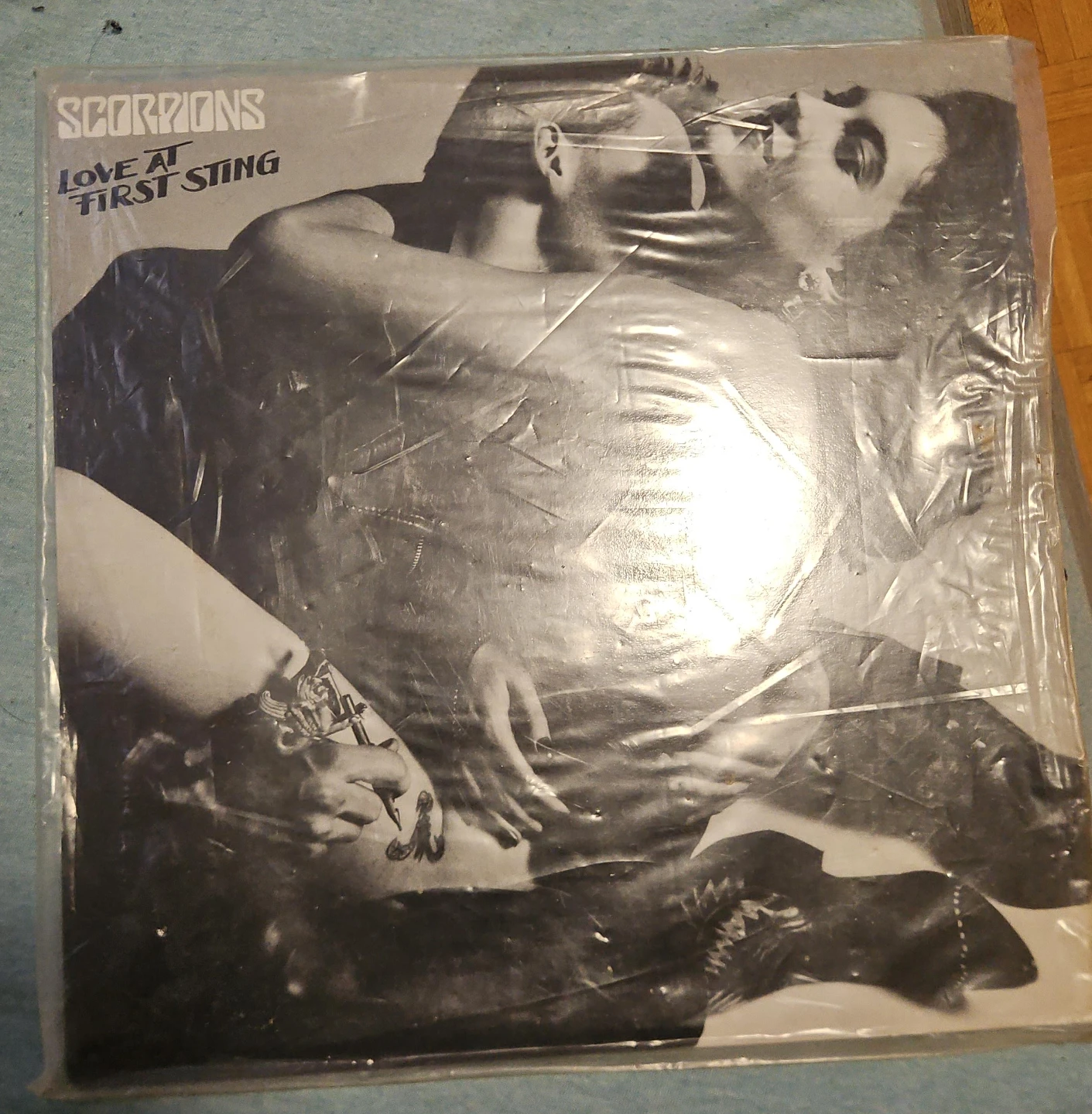 Scorpions Love at First Sting Vinyl Record