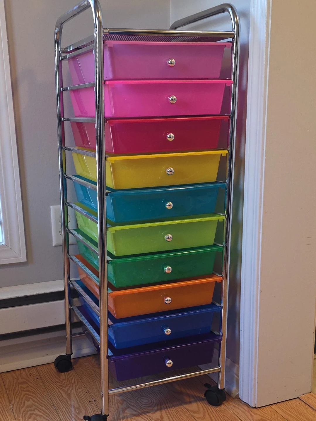 10 Drawer Rolling Storage Cart - photo 2
