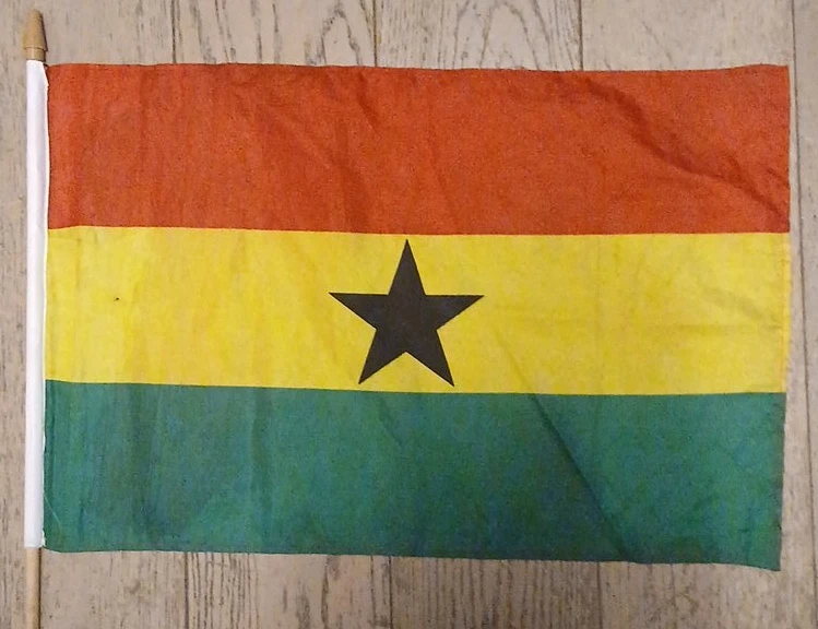 Ghana Flag Handheld