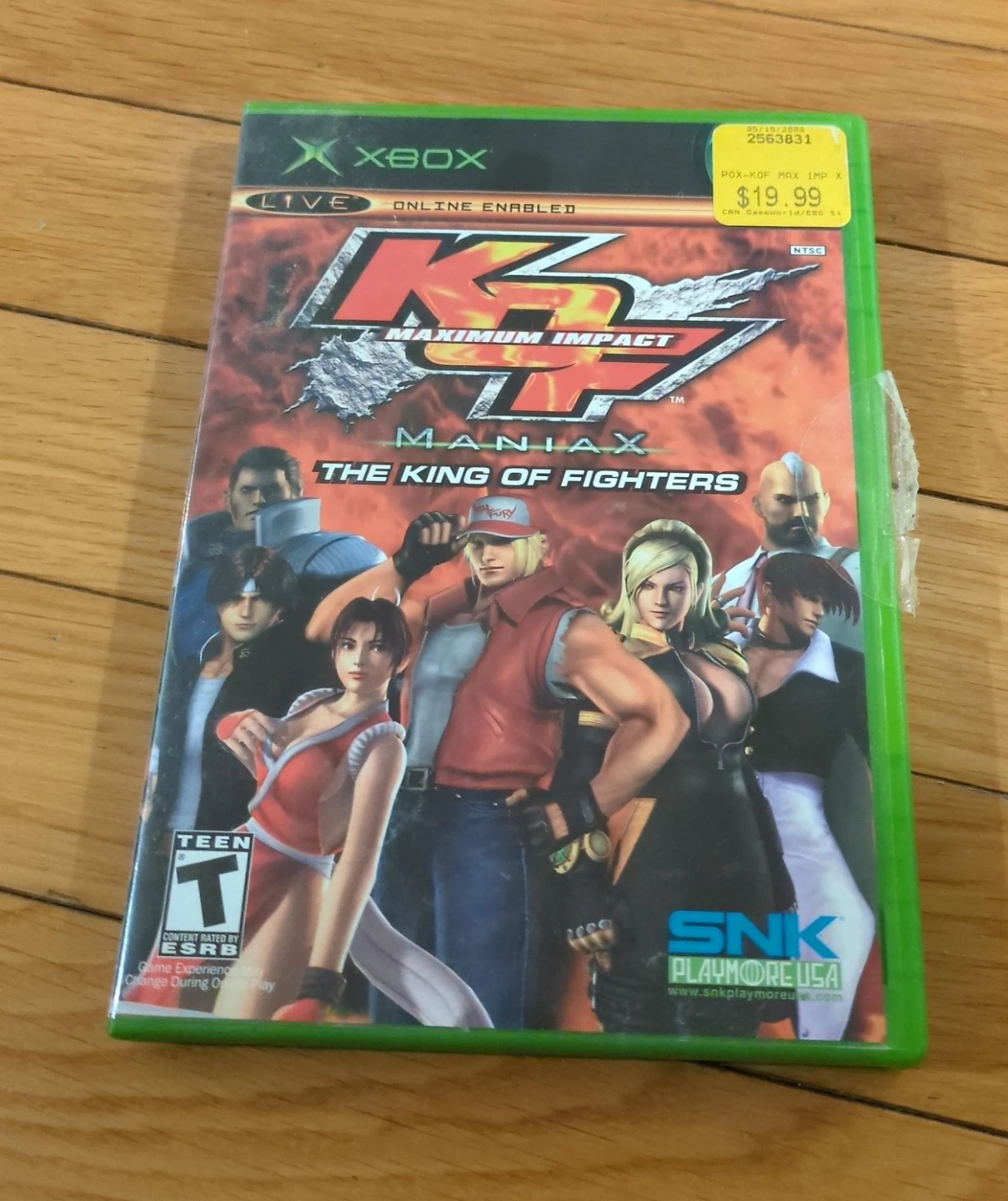 The King of Fighters Maximum Impact Maniax Xbox Game