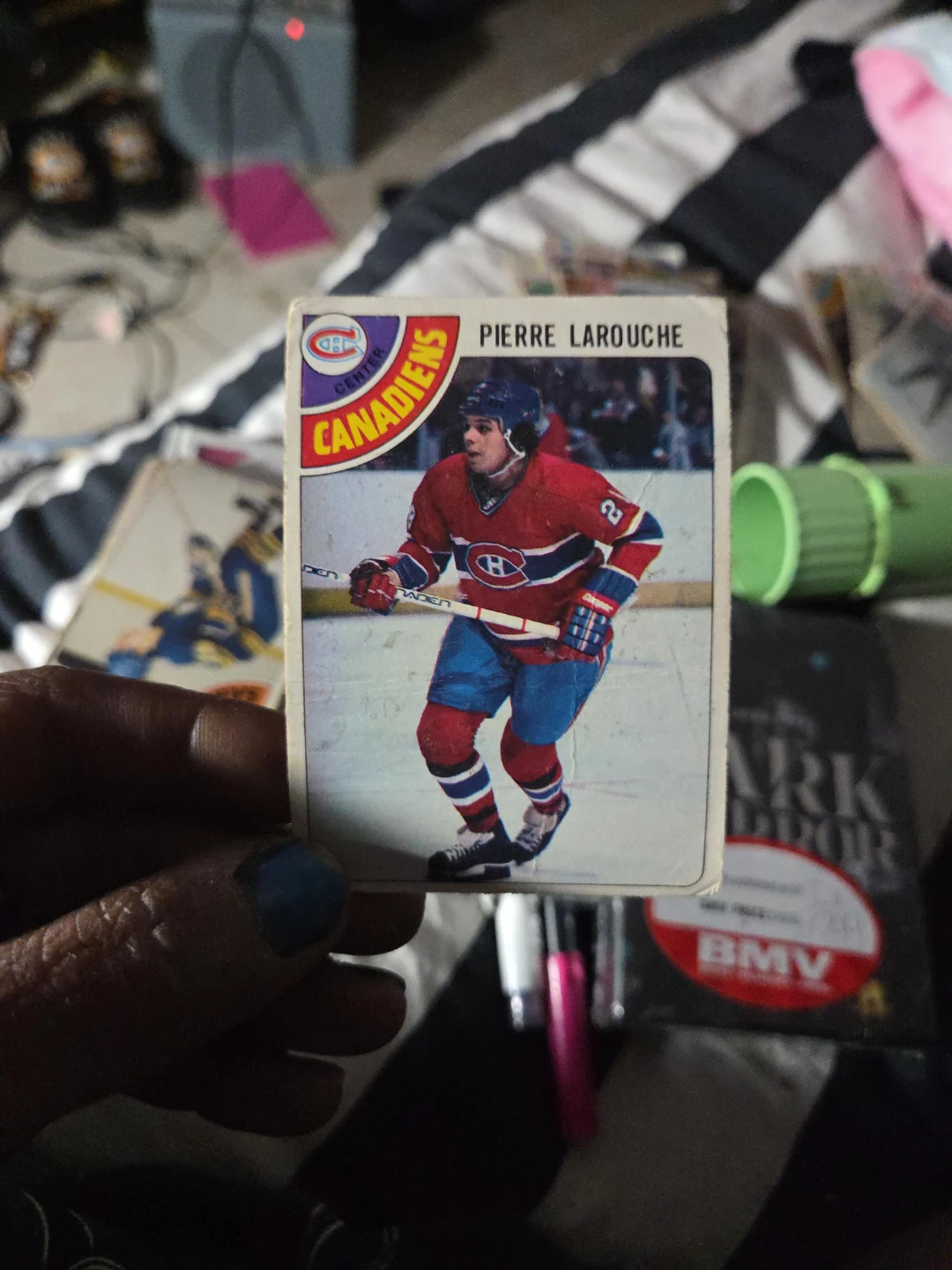 Pierre Larouche Montreal Canadiens Hockey Card
