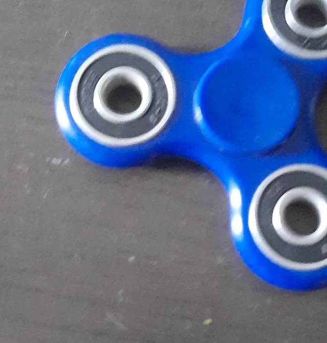 Blue Fidget Spinner