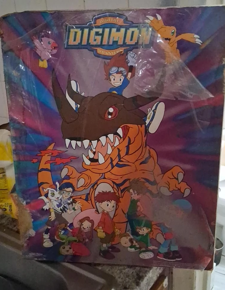 Vintage Digimon Monsters Binder/Folder