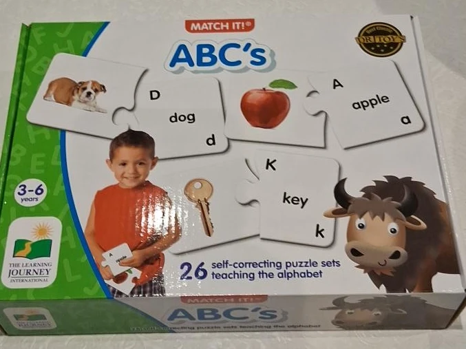 The Learning Journey Match It! ABC's Alphabet Puzzles