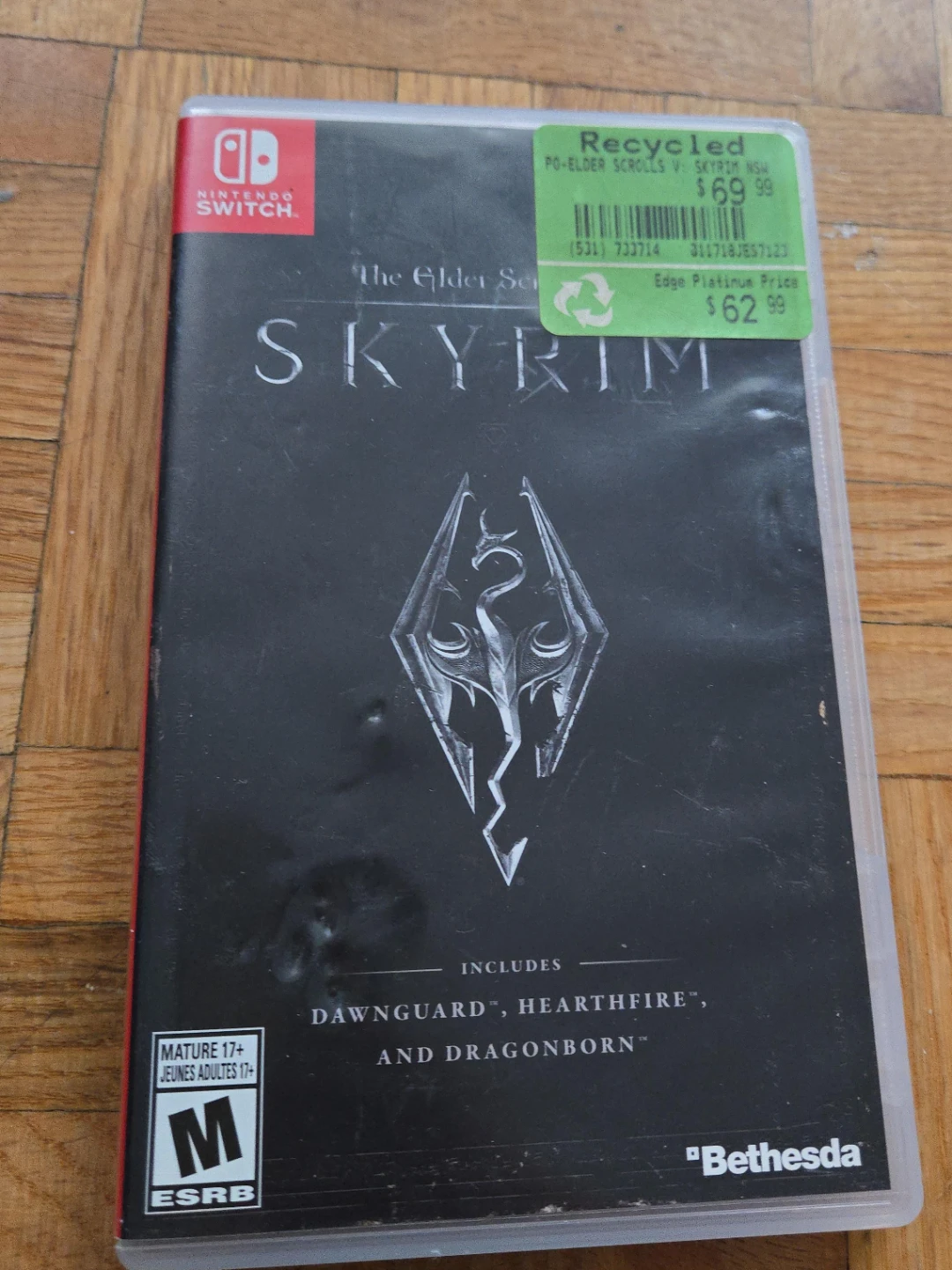 Elder Scrolls Skyrim Switch Game