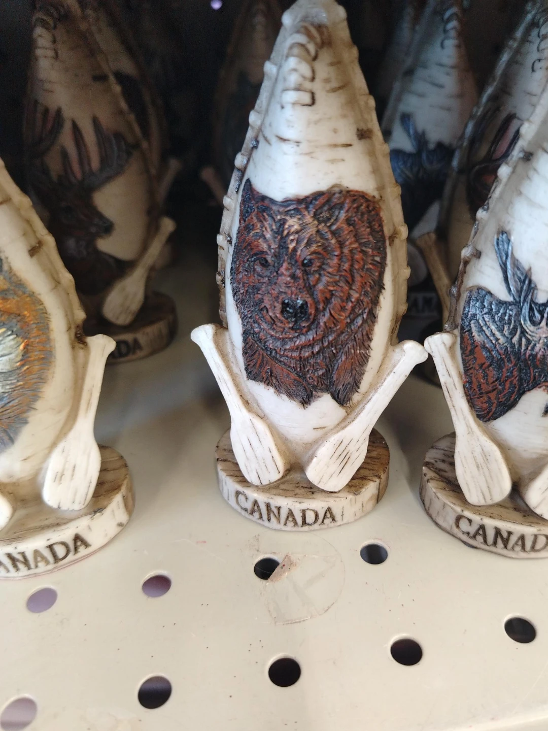 Canada Bear Souvenir Figurine