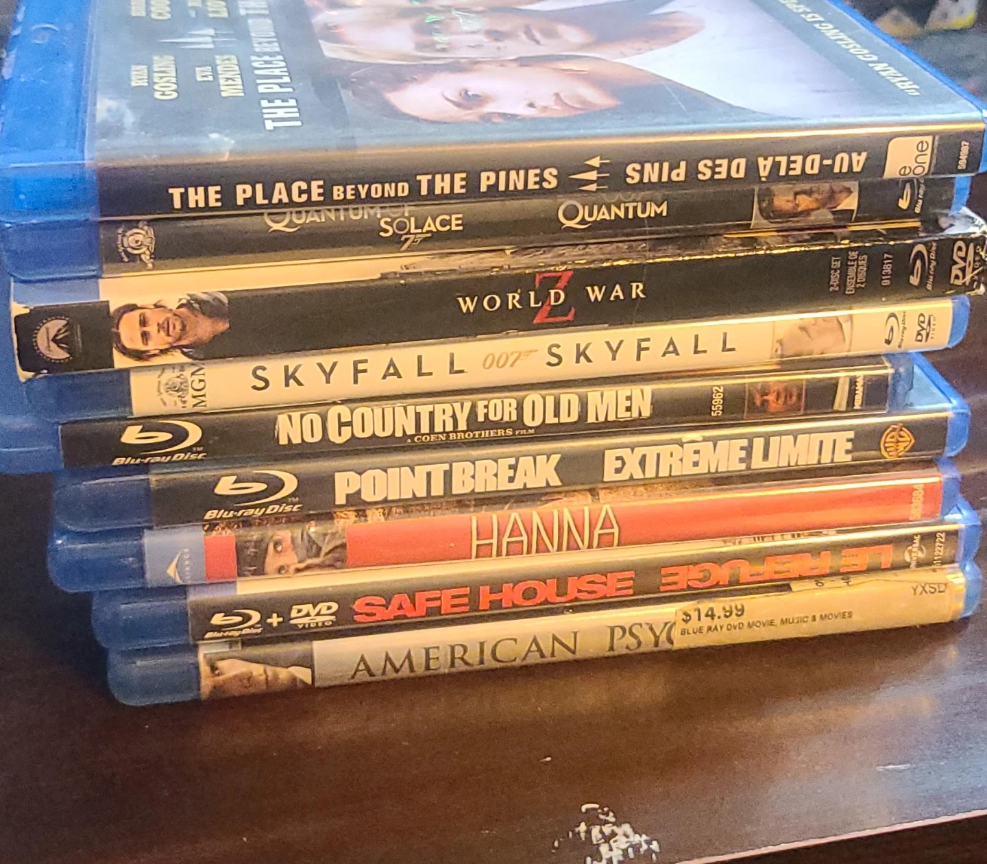 Stack of Blu-ray Movies