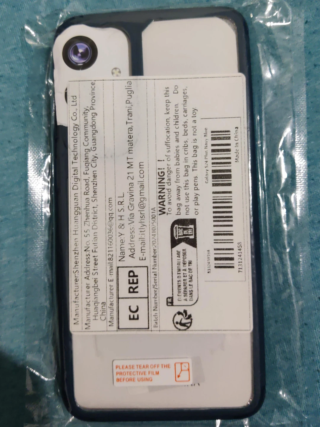 Galaxy S24 Plus Phone Case Navy Blue