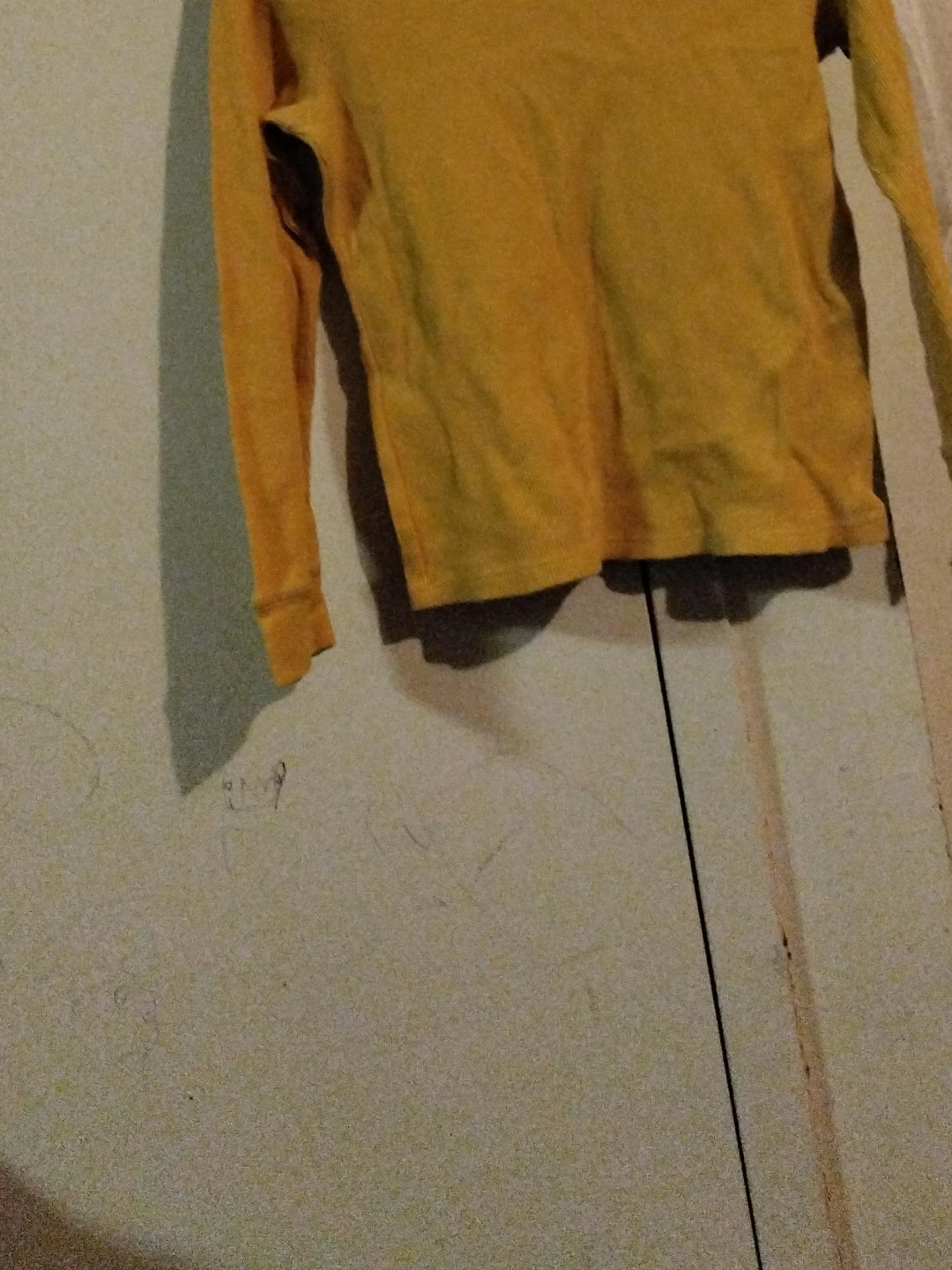 Yellow Long Sleeve Shirt
