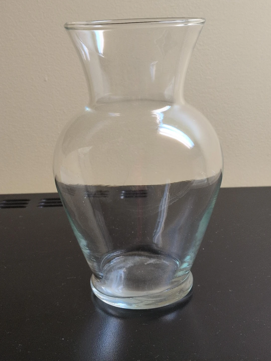 Clear Glass Vase