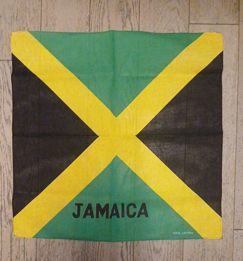 Jamaica Flag Bandana 100% Cotton