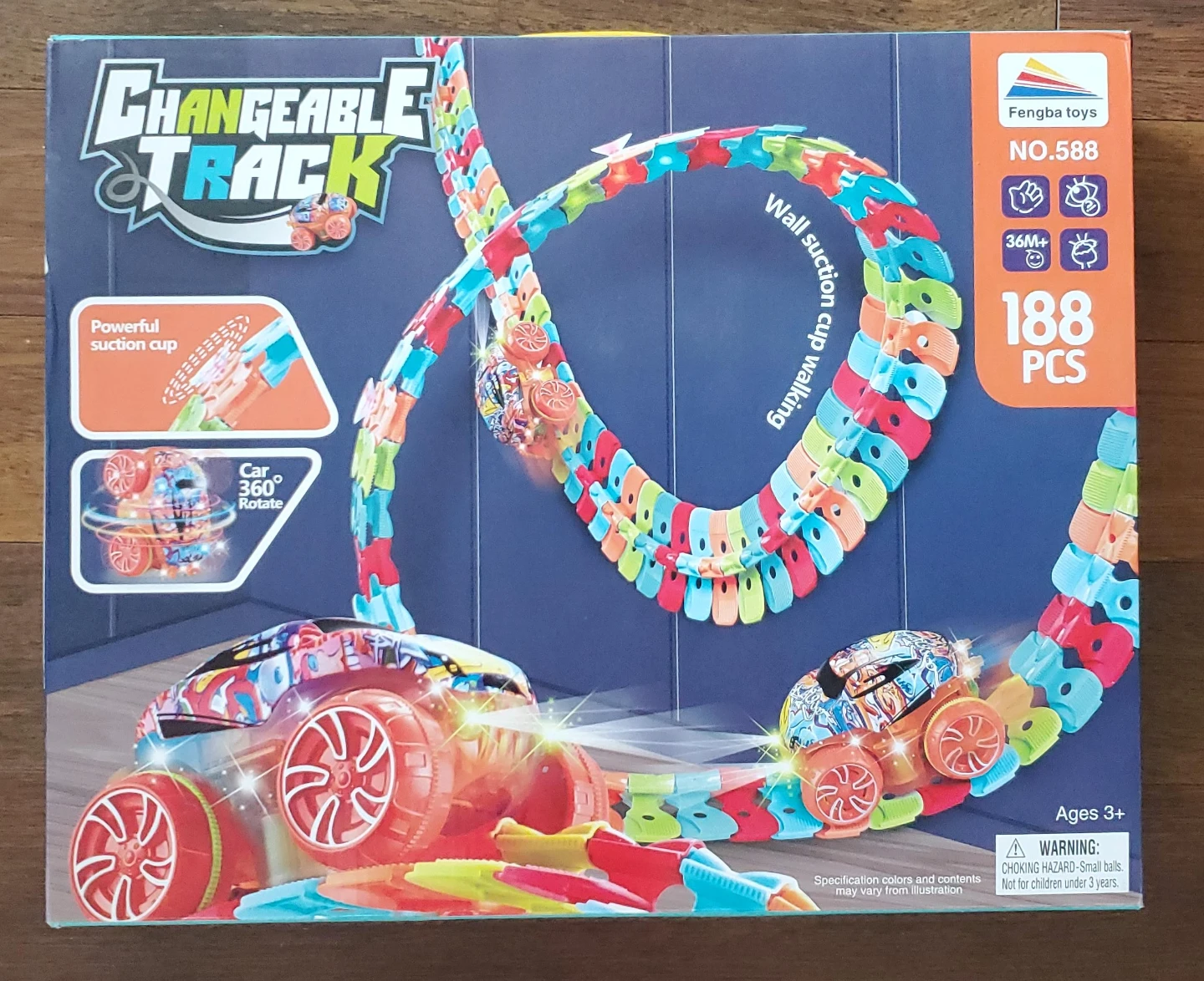 Fengba Toys Changeable Track 188 Piece Set