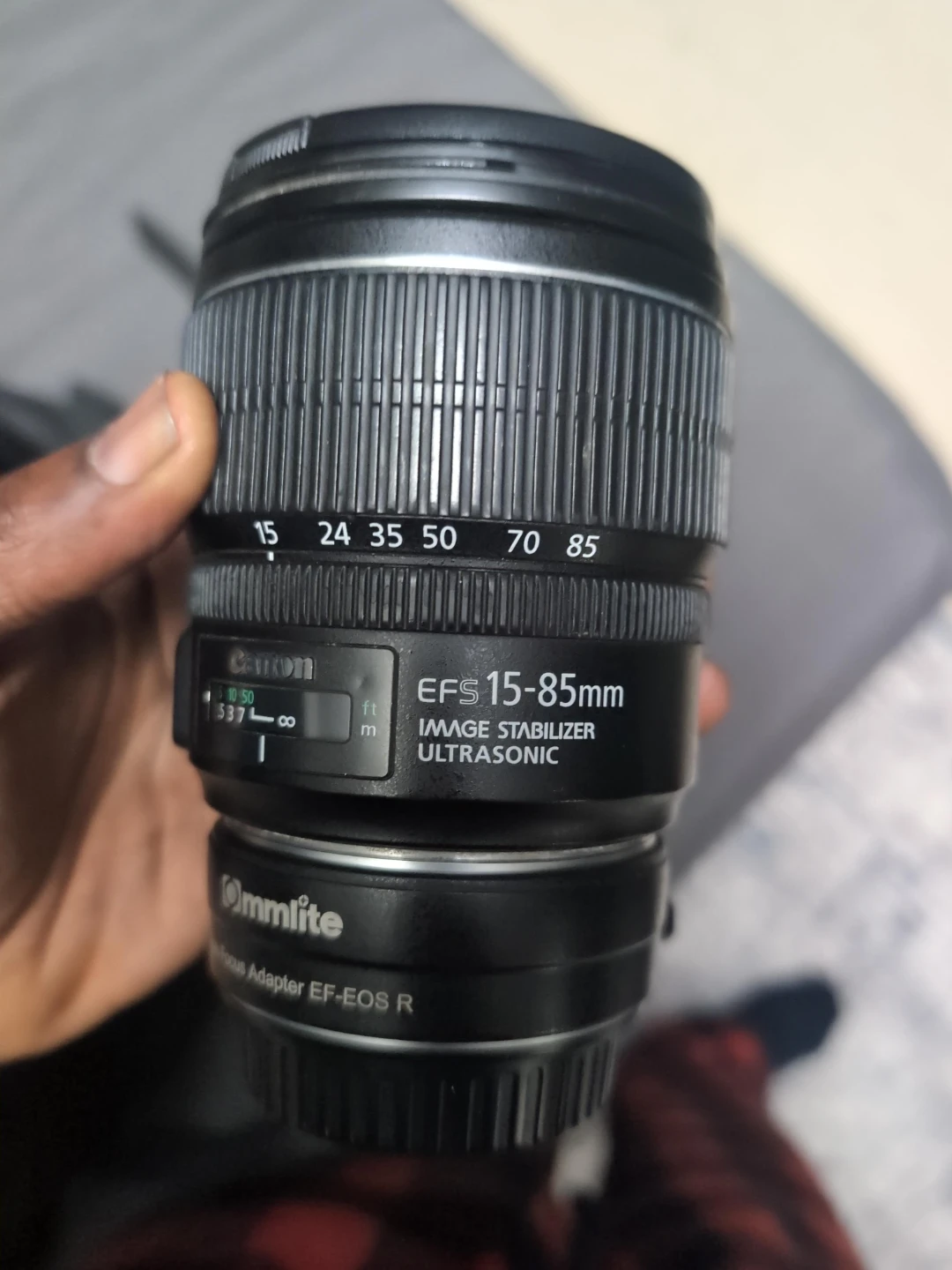 Canon EFS 15-85mm Image Stabilizer Ultrasonic Lens