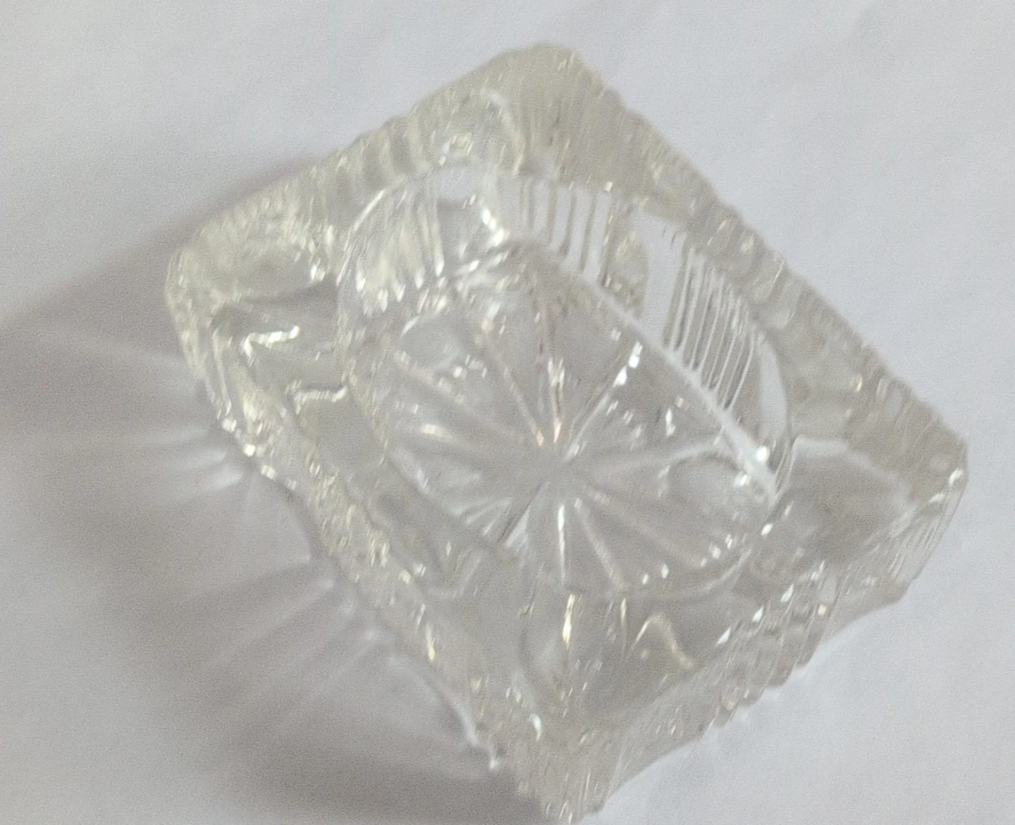 Clear Glass Ashtray