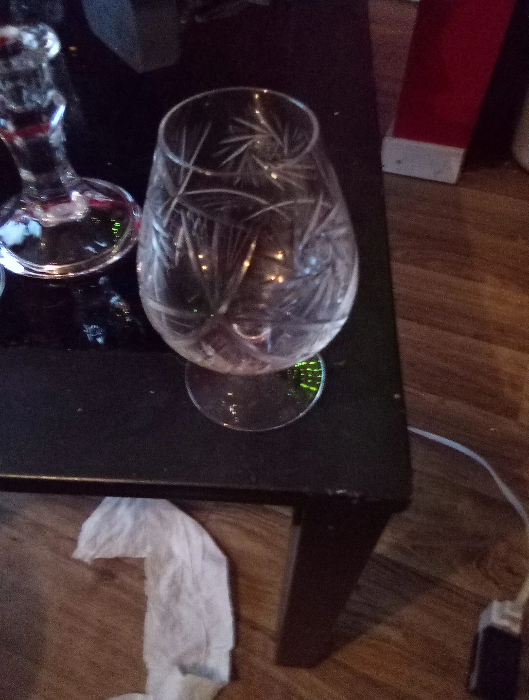 Crystal Brandy Snifter Glass