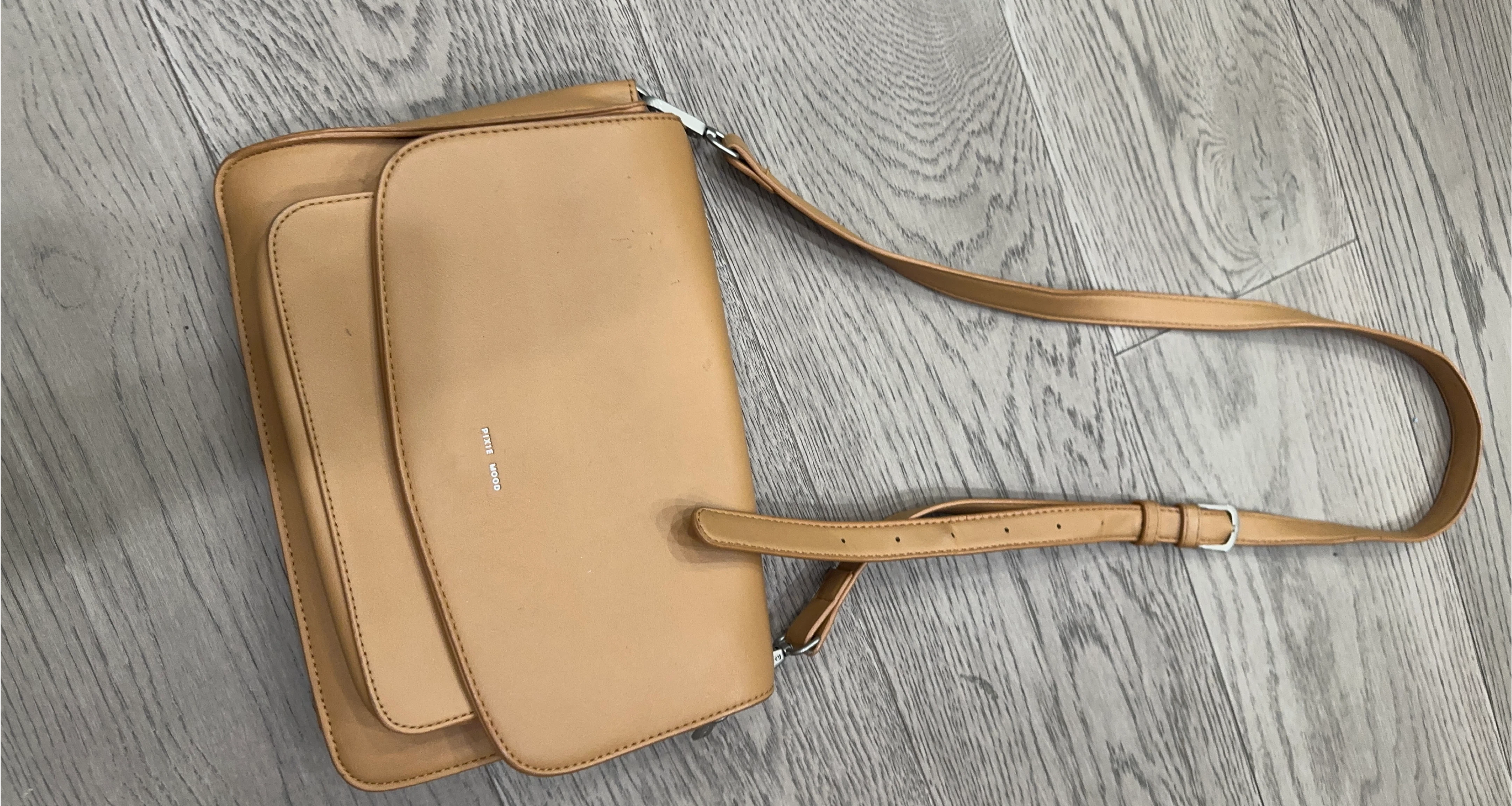 Pixie Mood Brown Crossbody Bag