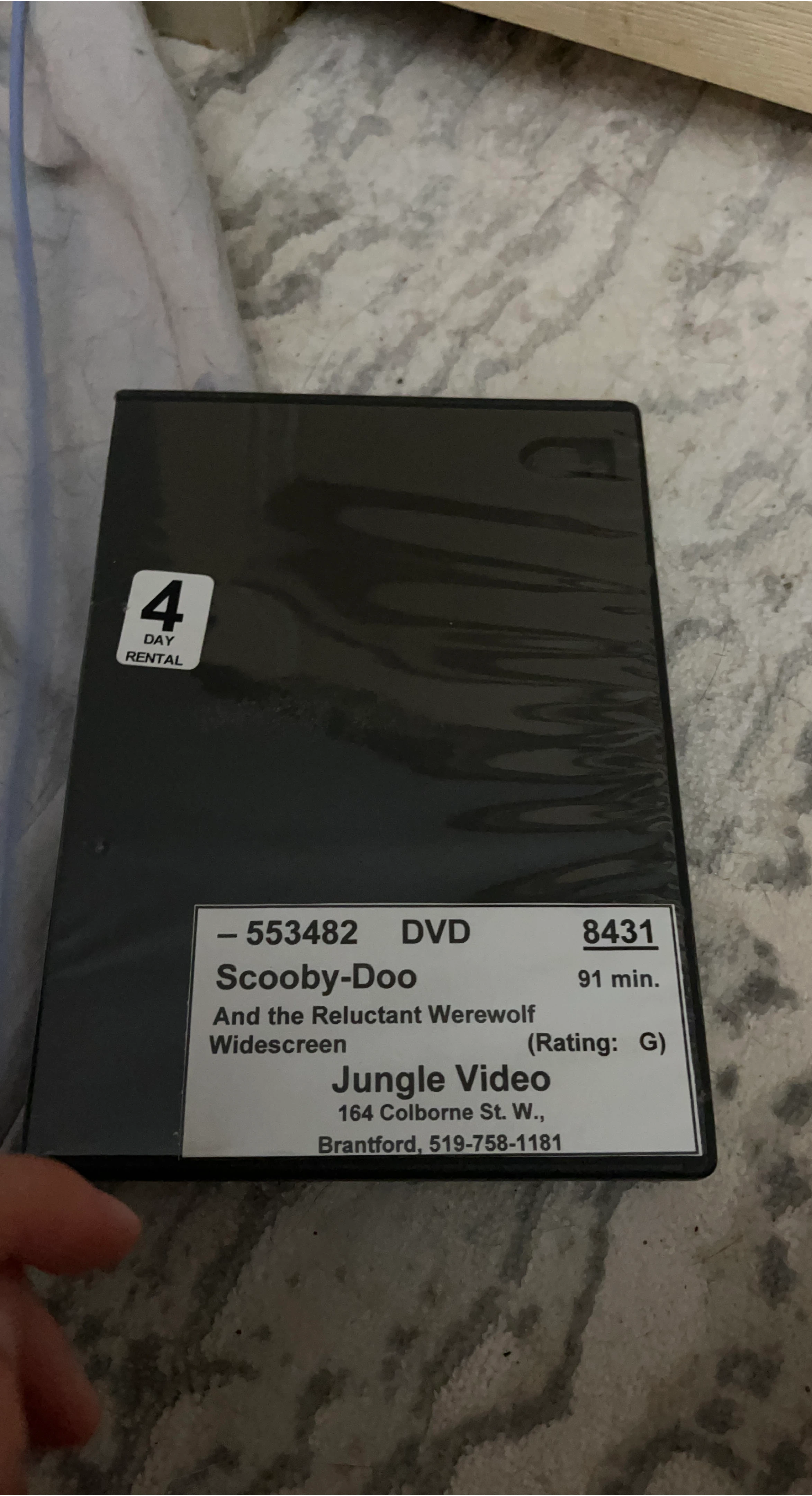 Scooby-Doo And the Reluctant Werewolf DVD