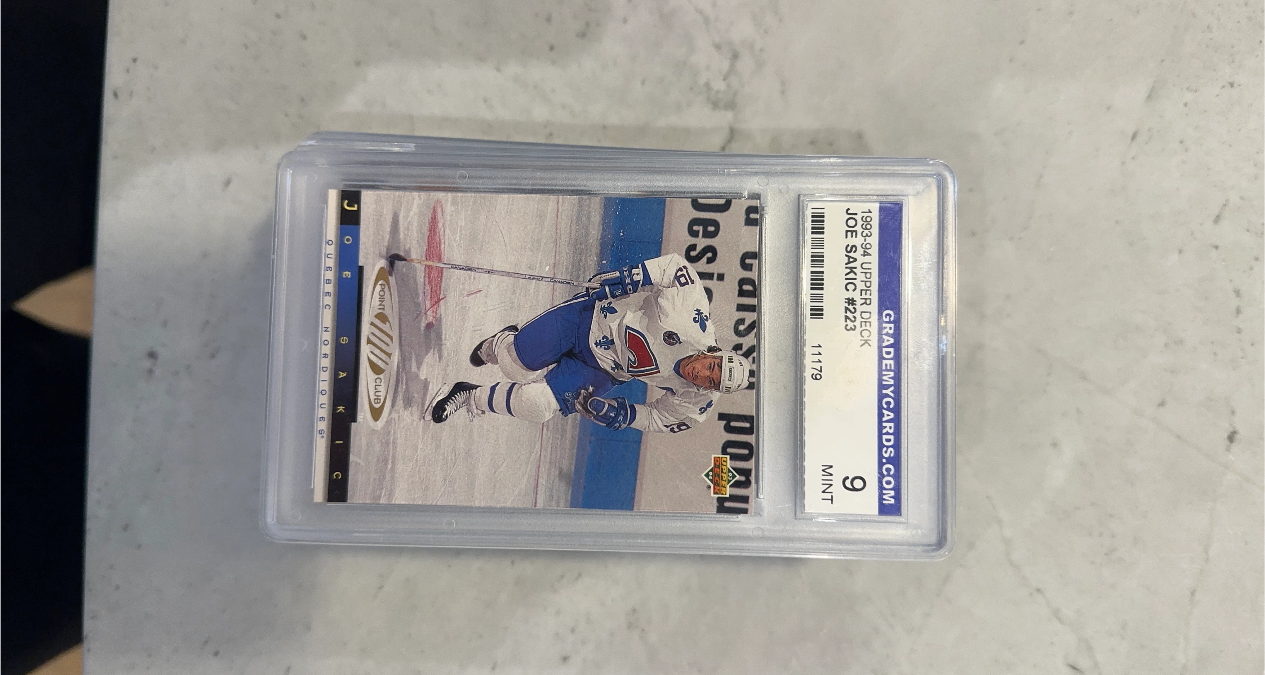 1993-94 Upper Deck Joe Sakic #223 Hockey Card
