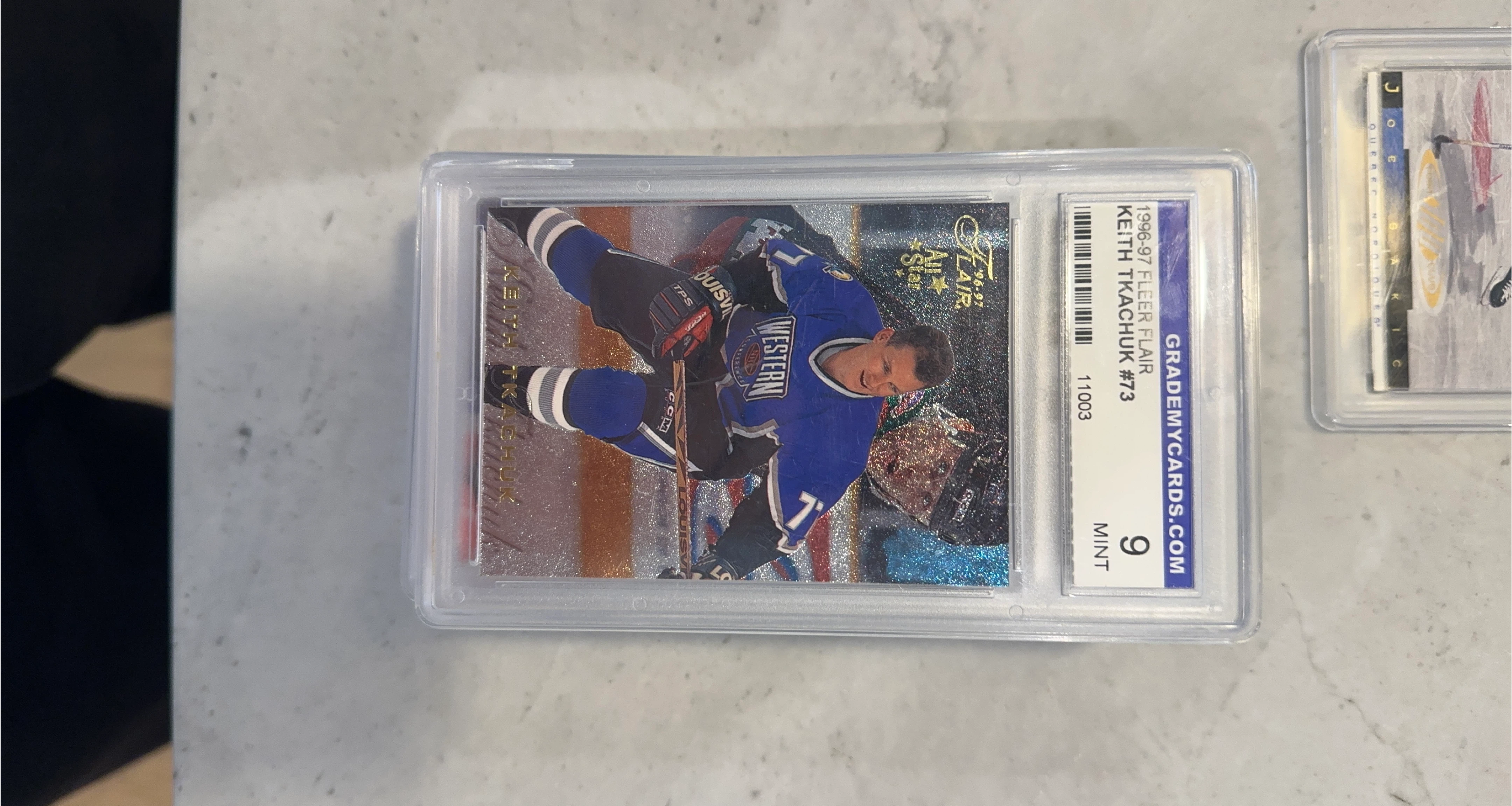 1996-97 Fleer Flair Keith Tkachuk #73 Hockey Card