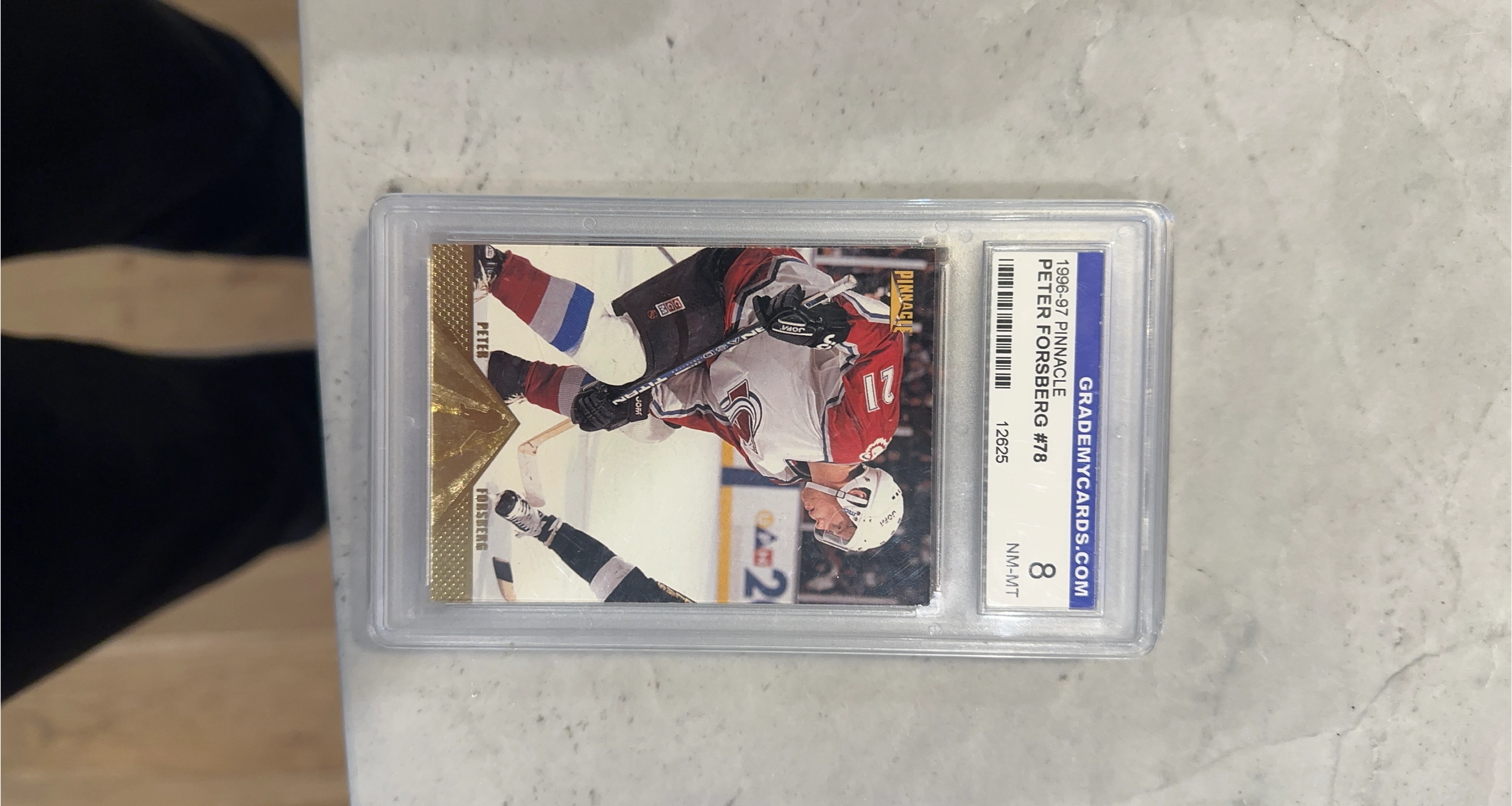 1996-97 Pinnacle Peter Forsberg #78 Hockey Card