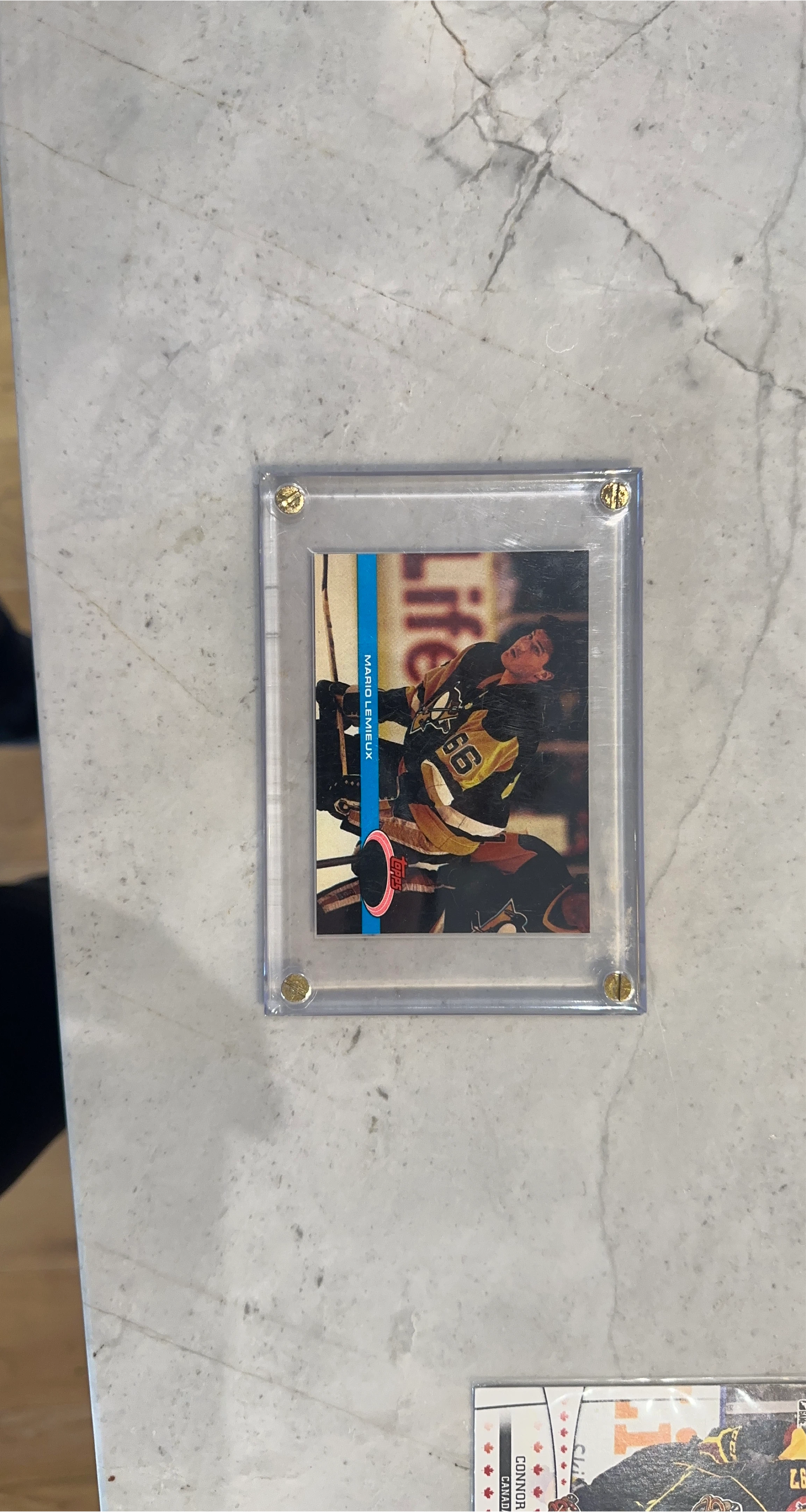 Mario Lemieux Hockey Card