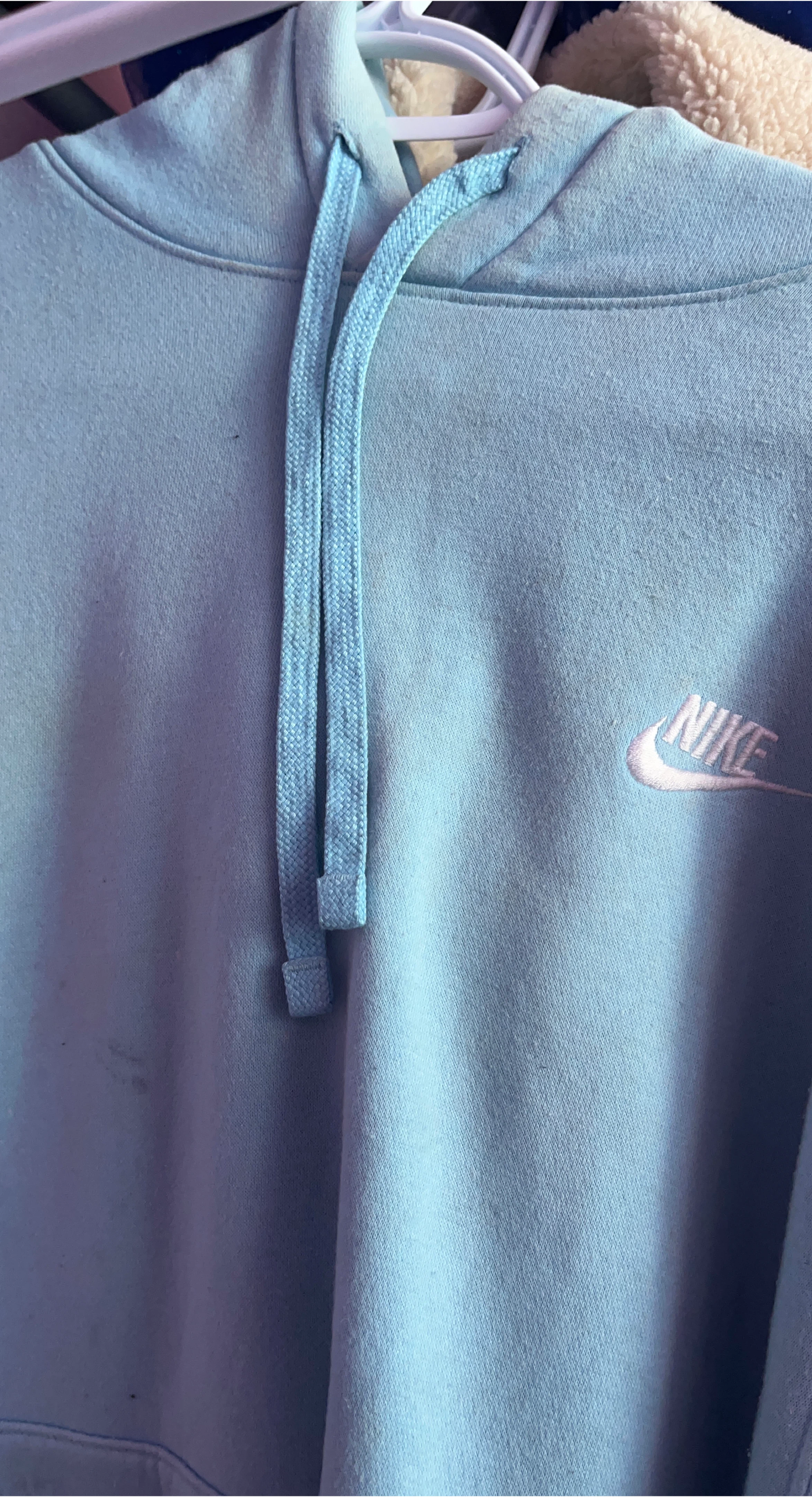 Nike Light Blue Hoodie